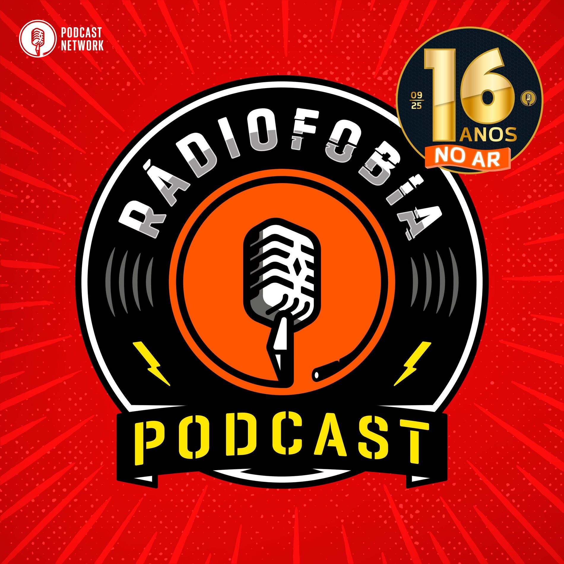 Show cover of Rádiofobia Podcast