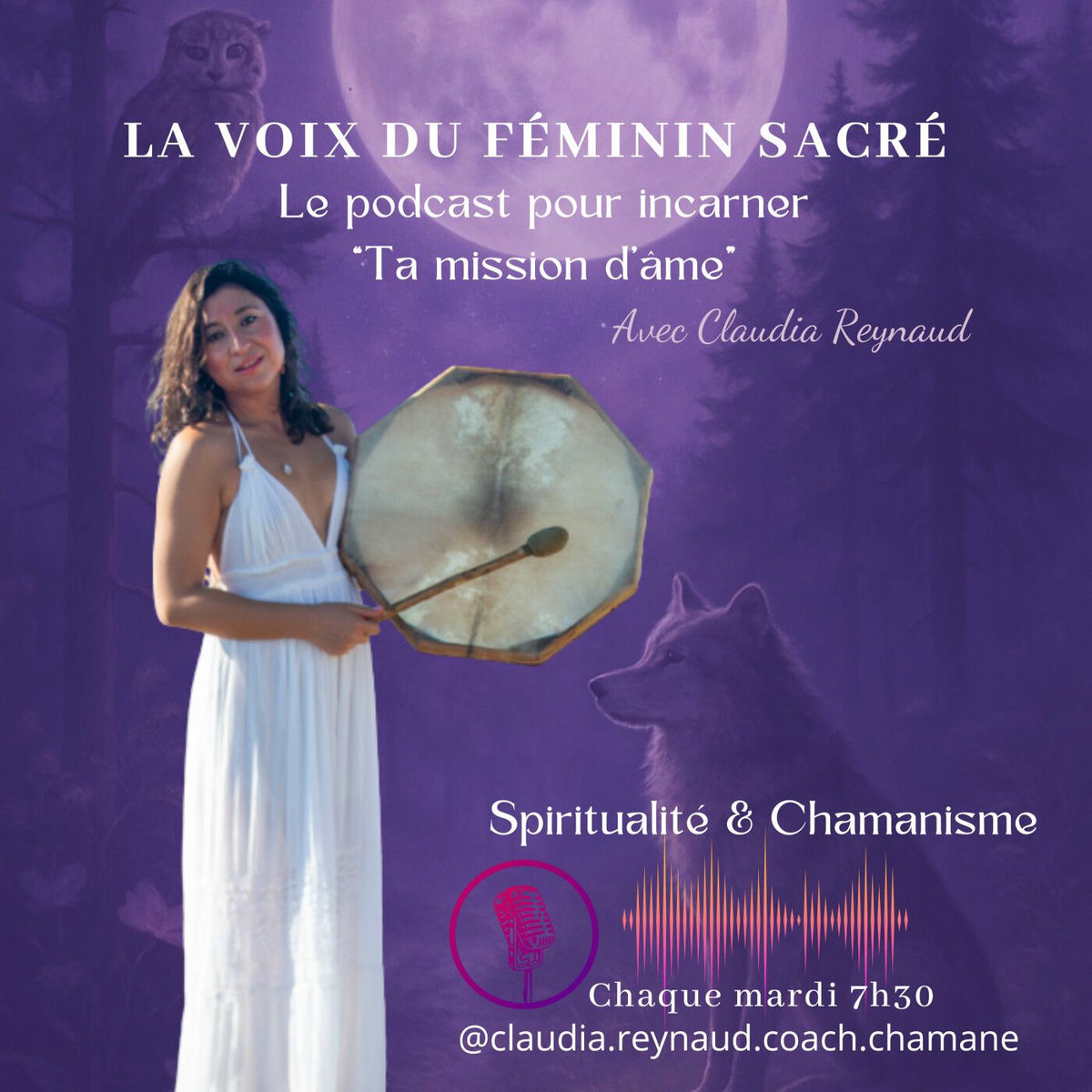 Show cover of La Voix du Féminin Sacré