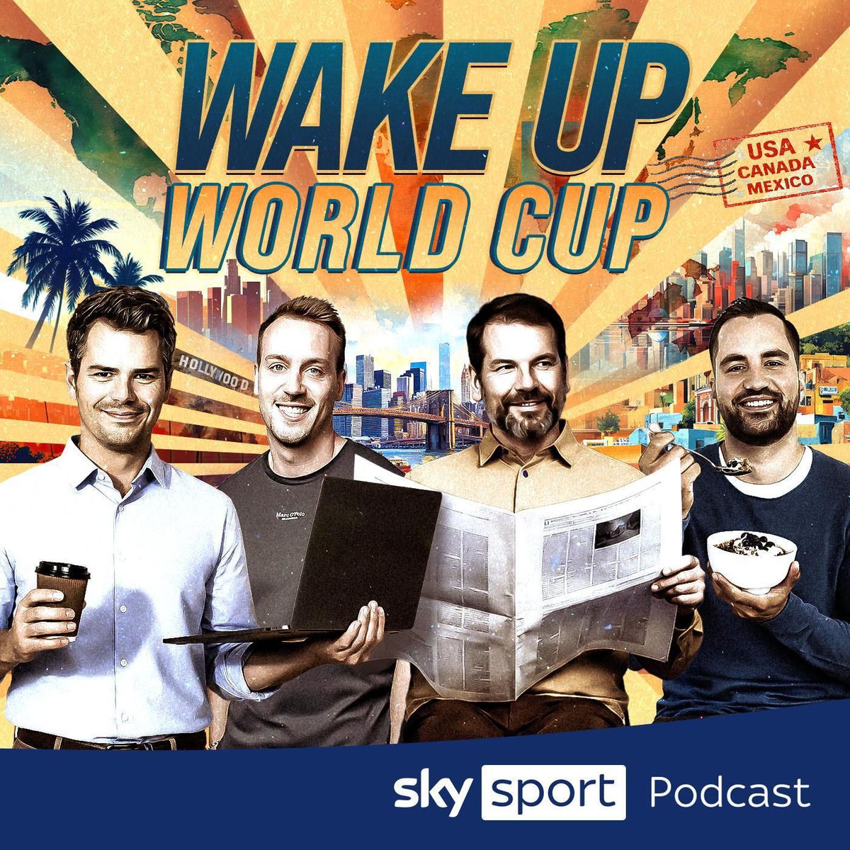 Show cover of Wake Up, World Cup - Dein täglicher WM Podcast