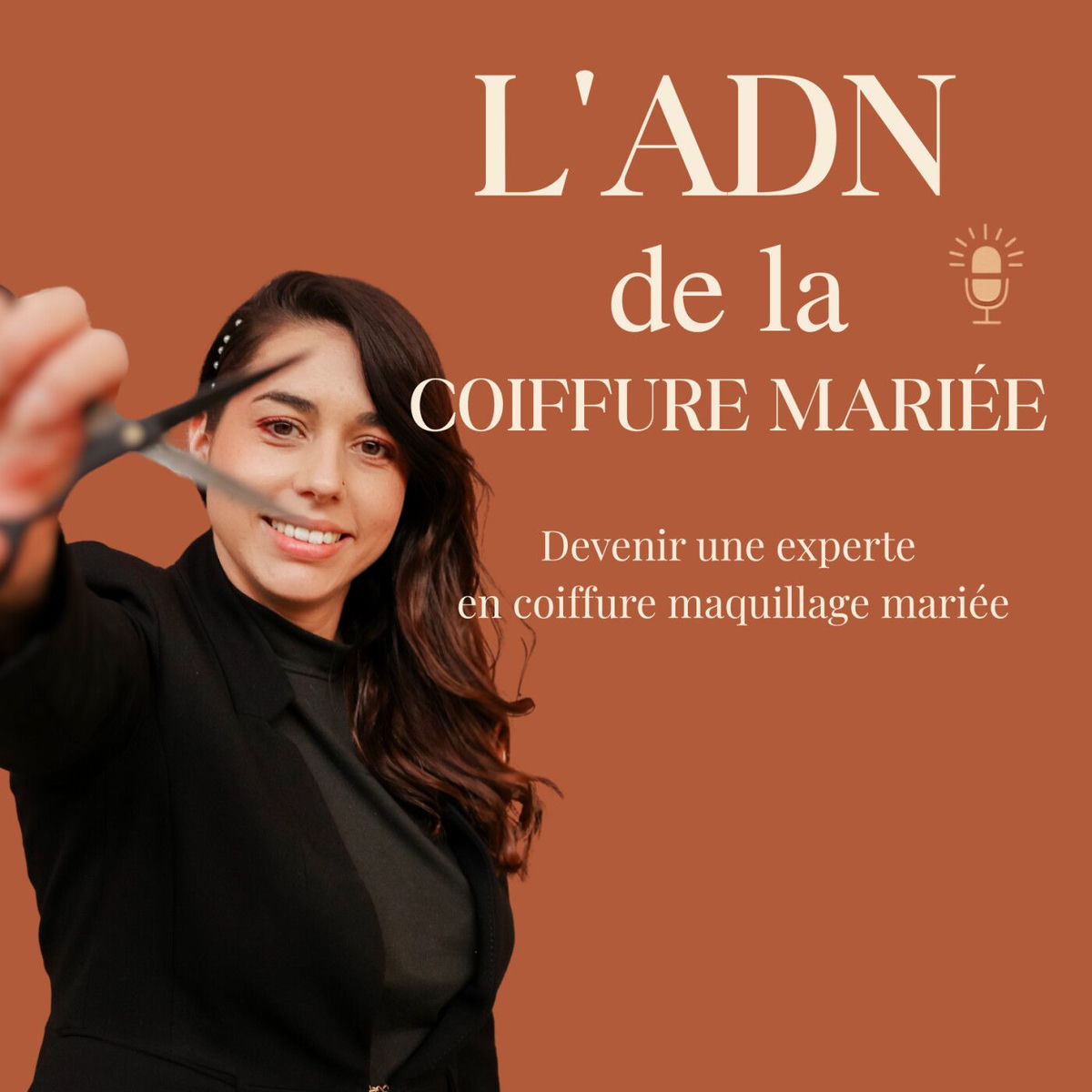 Show cover of L'ADN de la coiffure mariée