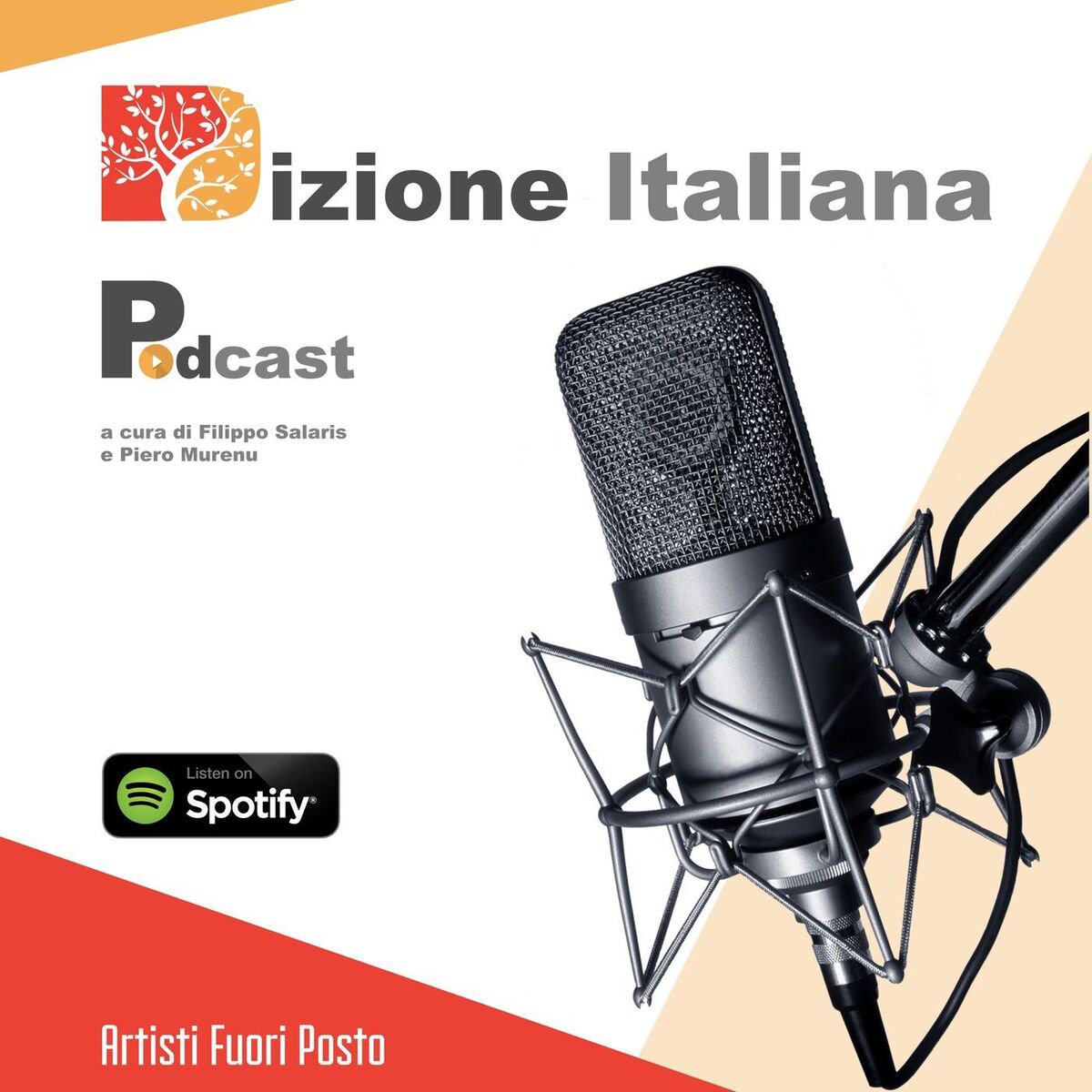 Show cover of Dizione Italiana Podcast - Corso online