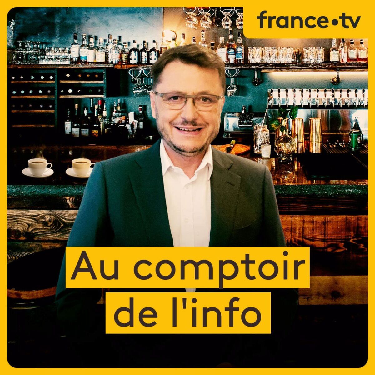 Show cover of Au comptoir de l'info