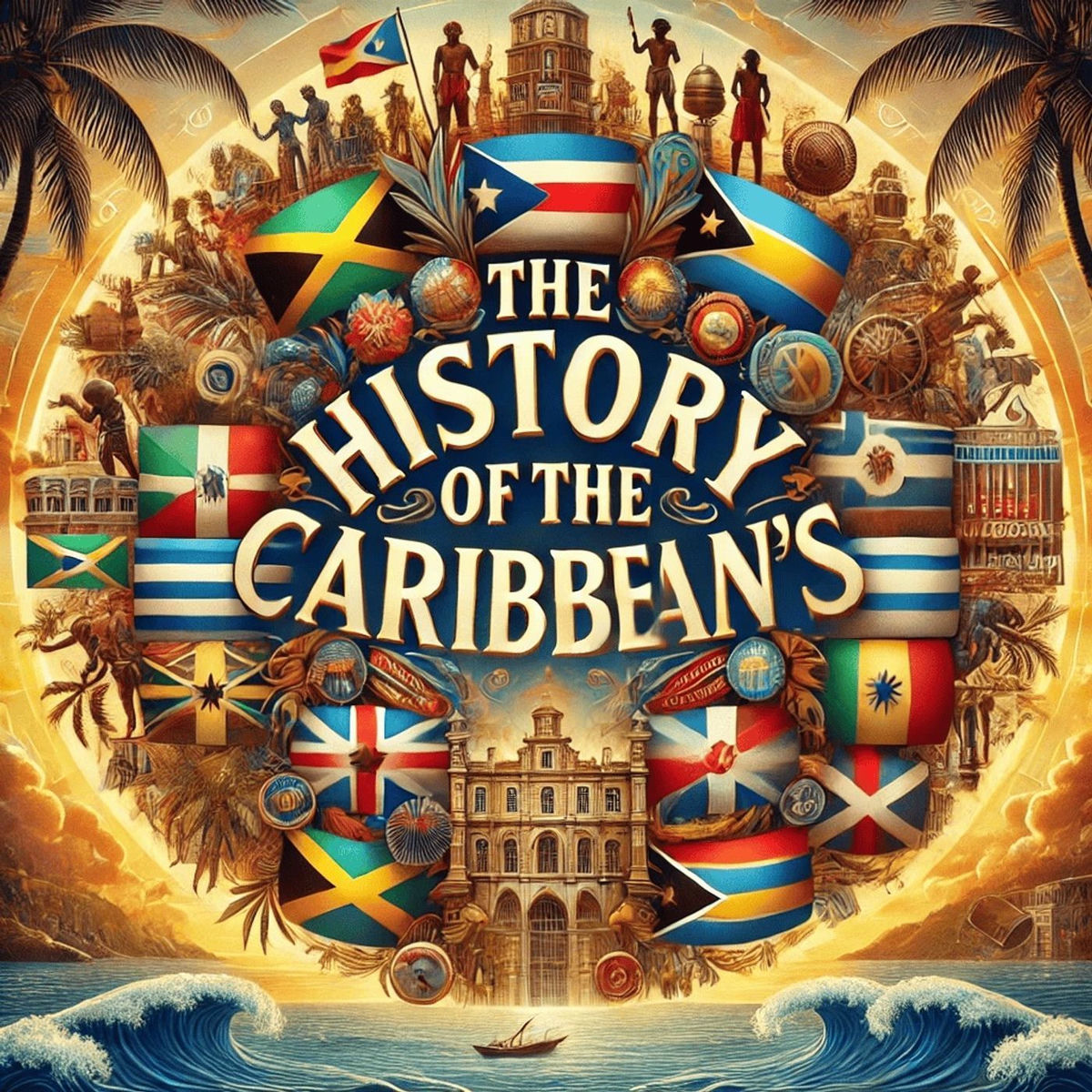 Show cover of History of the Caribbeans | Exploring Resilience and Culture
