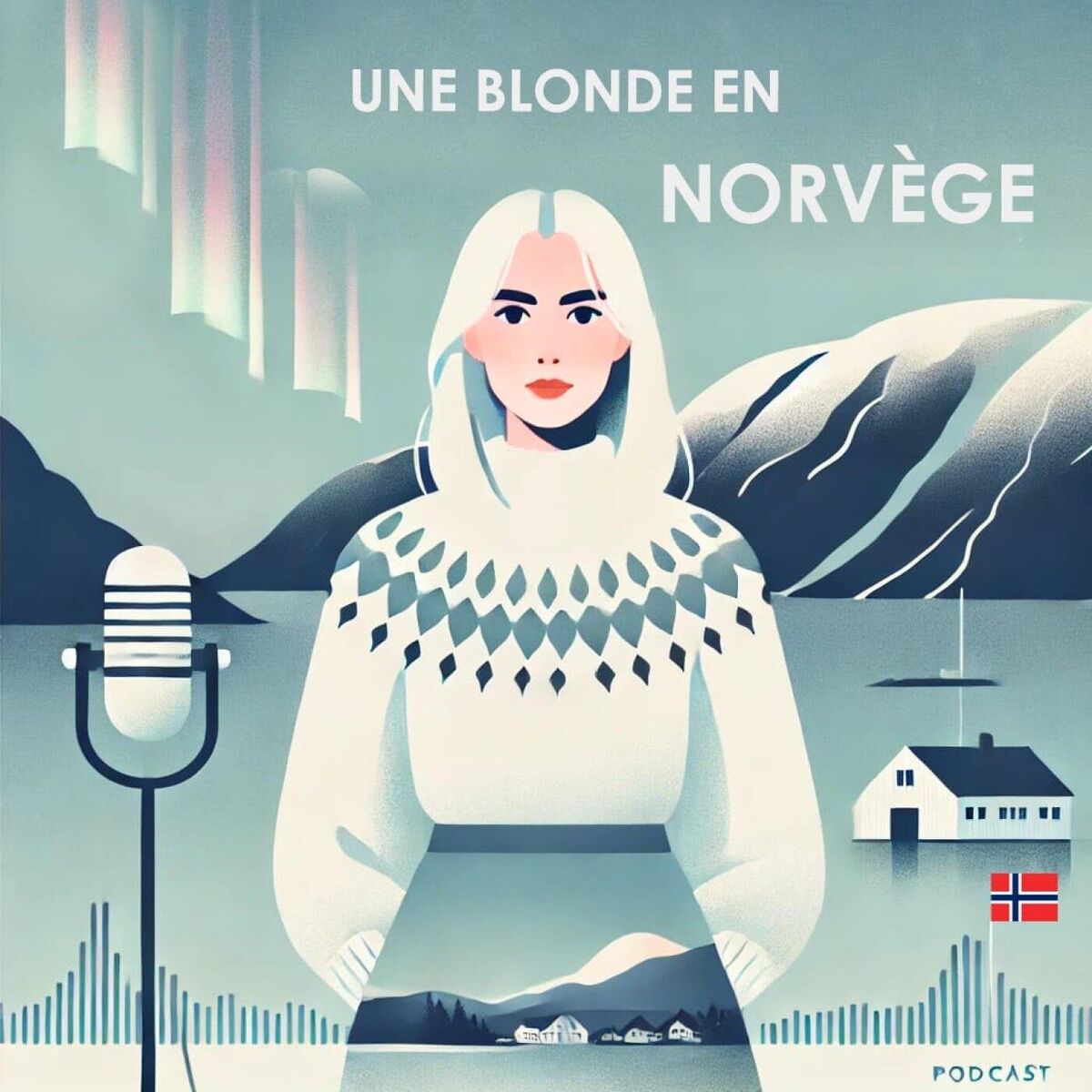 Show cover of Une blonde en Norvège