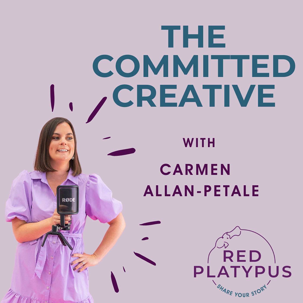 Show cover of The Committed Creative Podcast