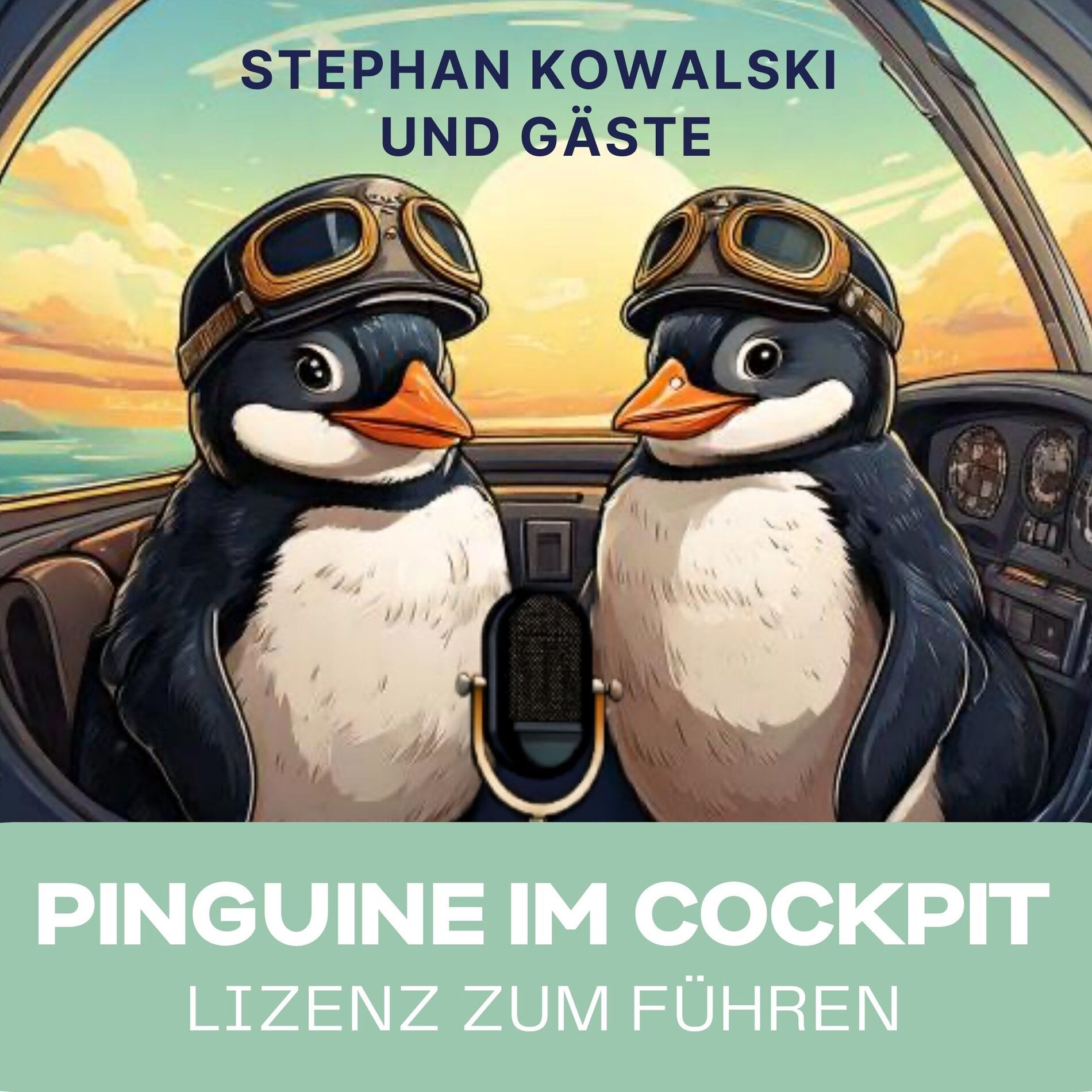 Show cover of Pinguine im Cockpit - Lizenz Zum Führen