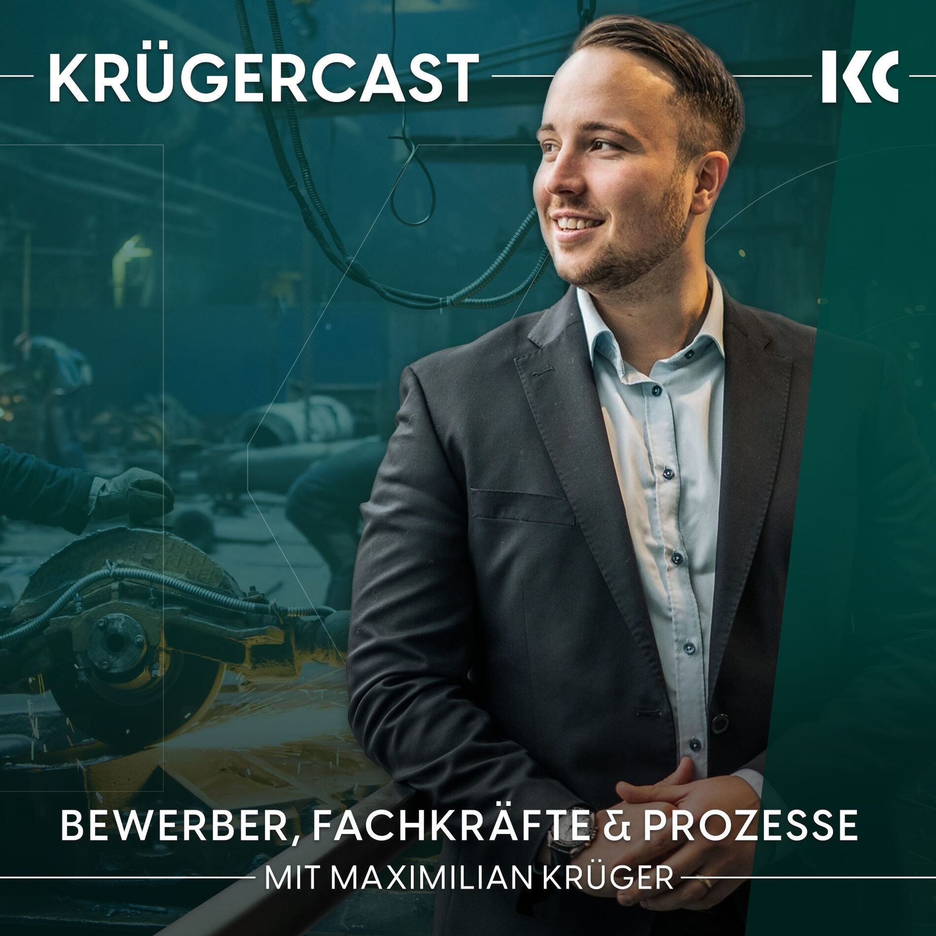 Show cover of Krügercast - Bewerber, Fachkräfte & Prozesse