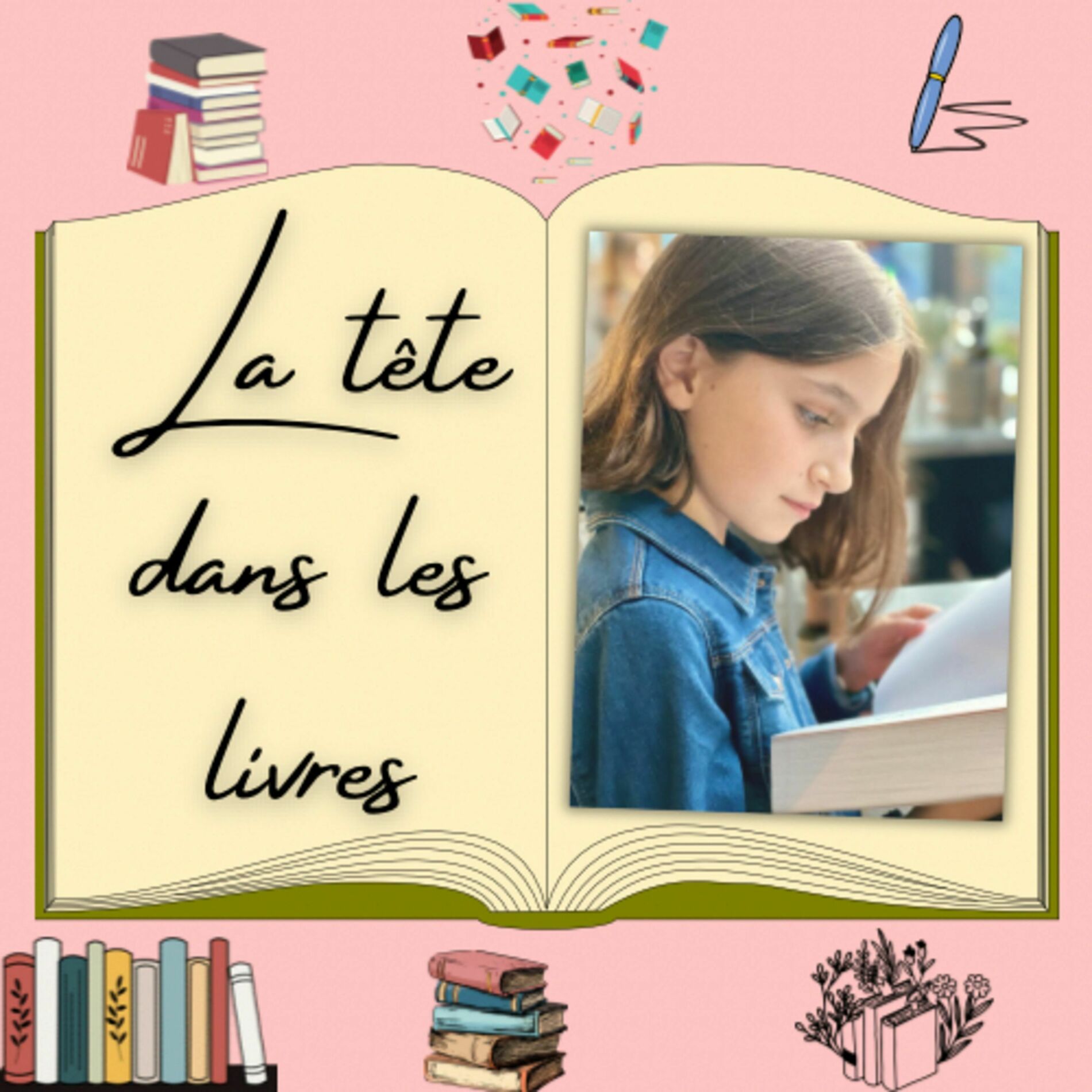 Show cover of La tête dans les livres