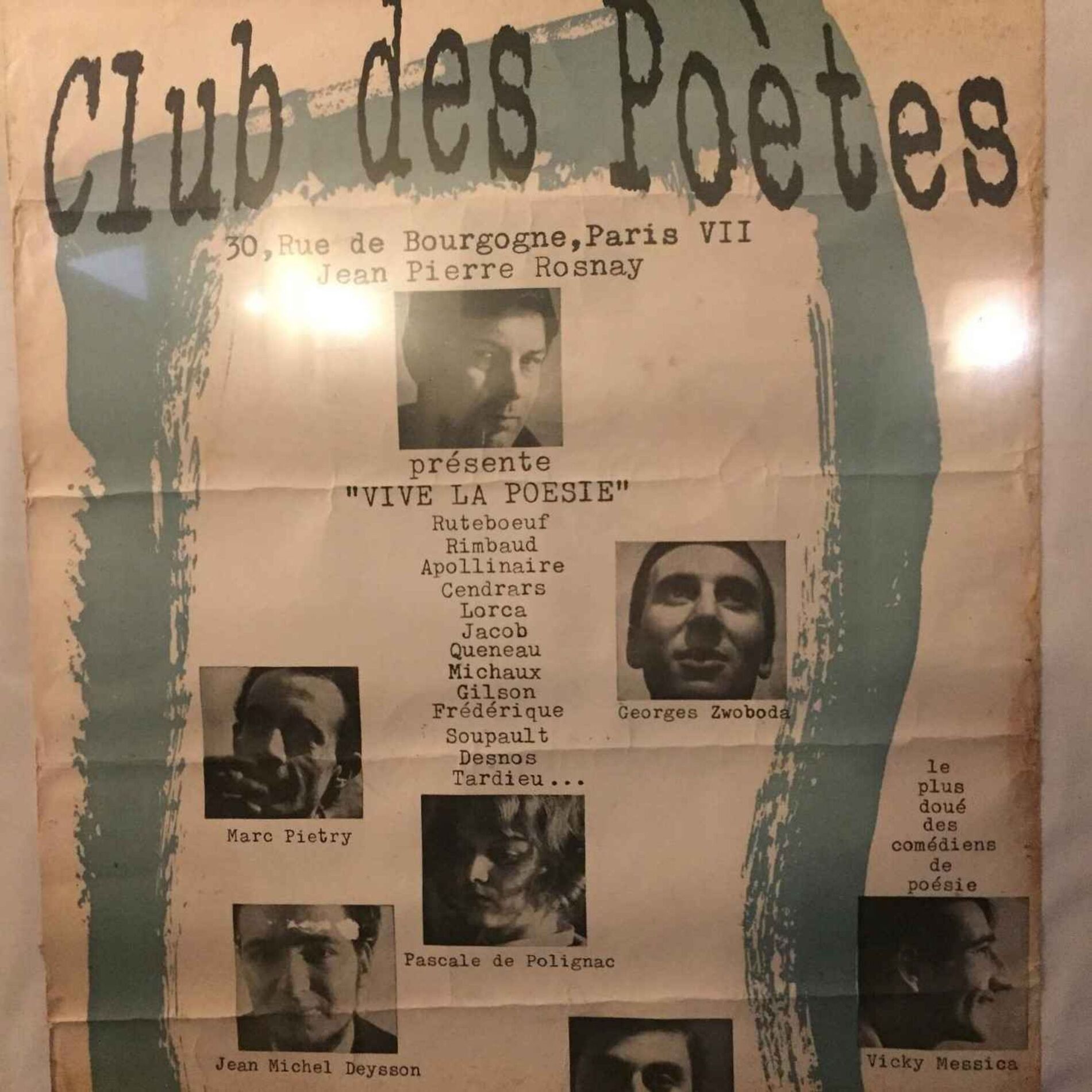 Show cover of Le Club des Poètes