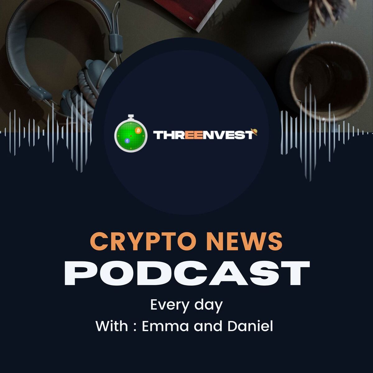 Show cover of Threenvest’s daily crypto news