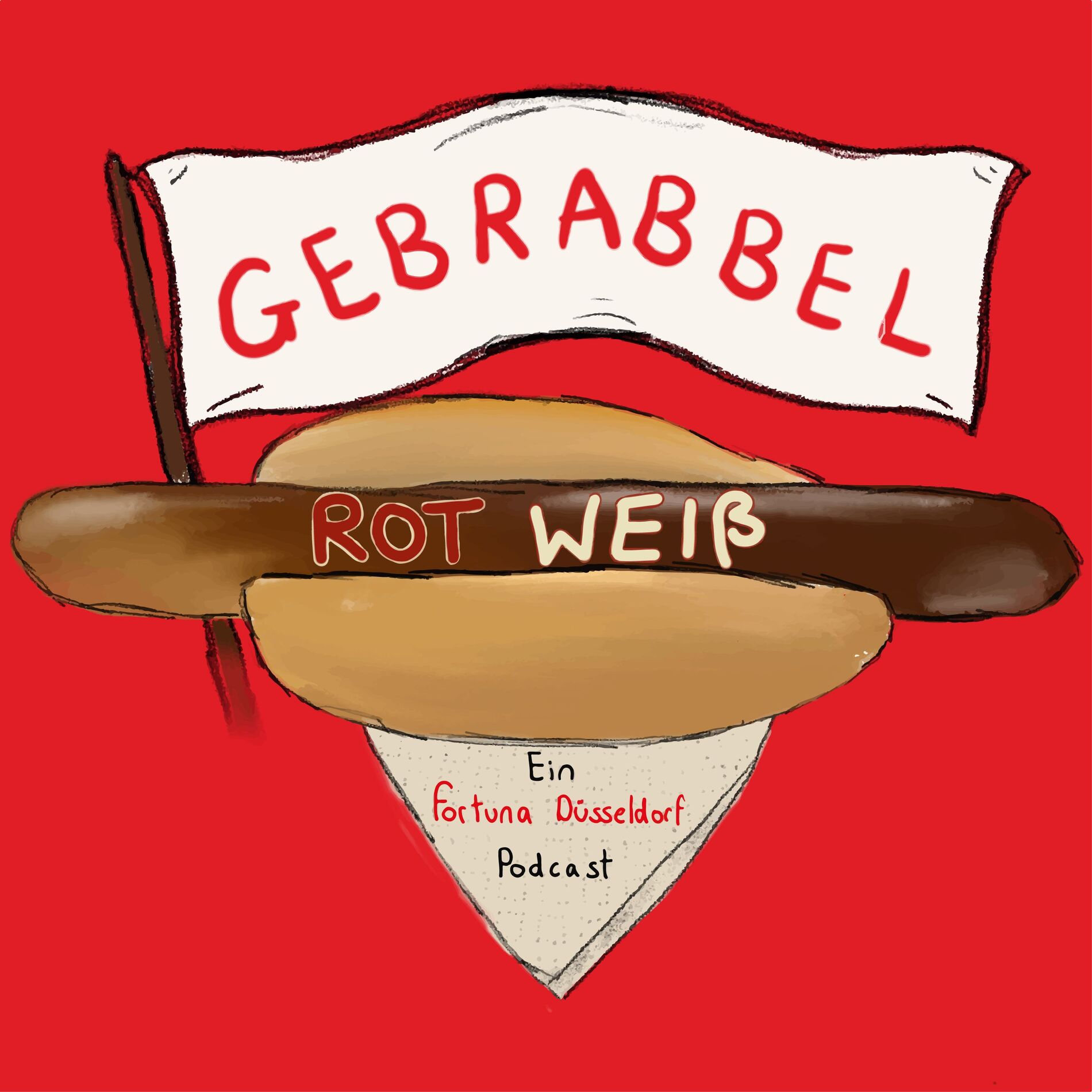 Show cover of Gebrabbel Rot Weiß - ein Fortuna Düsseldorf Fan Podcast