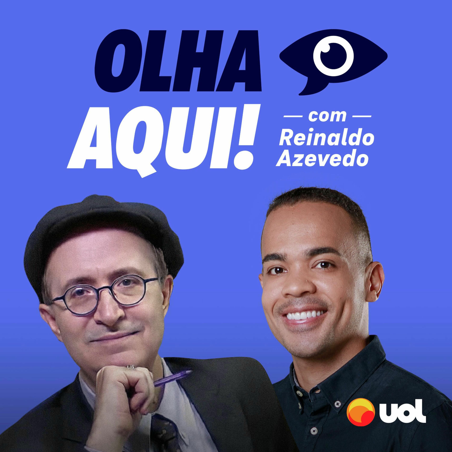 Show cover of Olha Aqui! com Reinaldo Azevedo e Diego Sarza