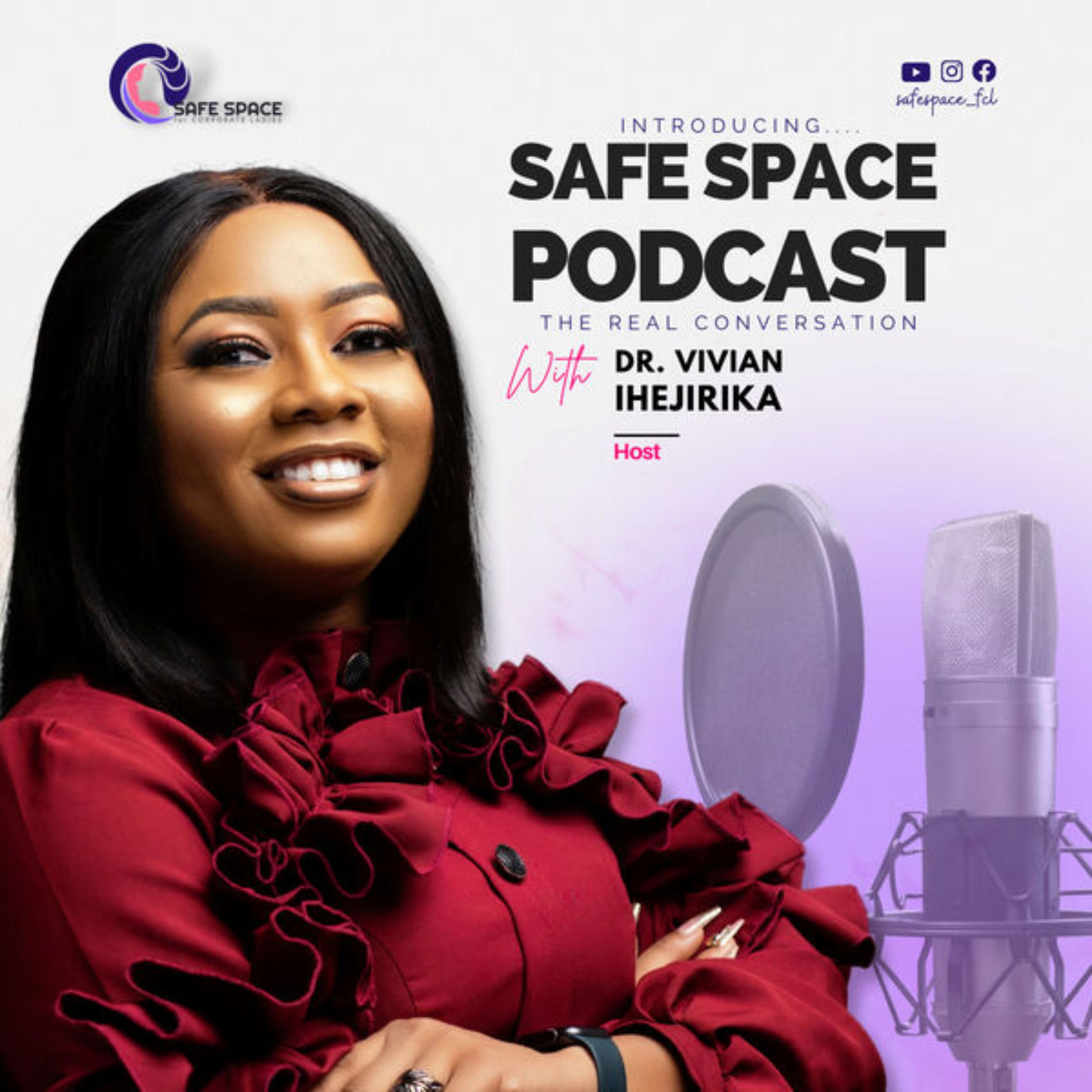 Show cover of SAFE SPACE PODCAST