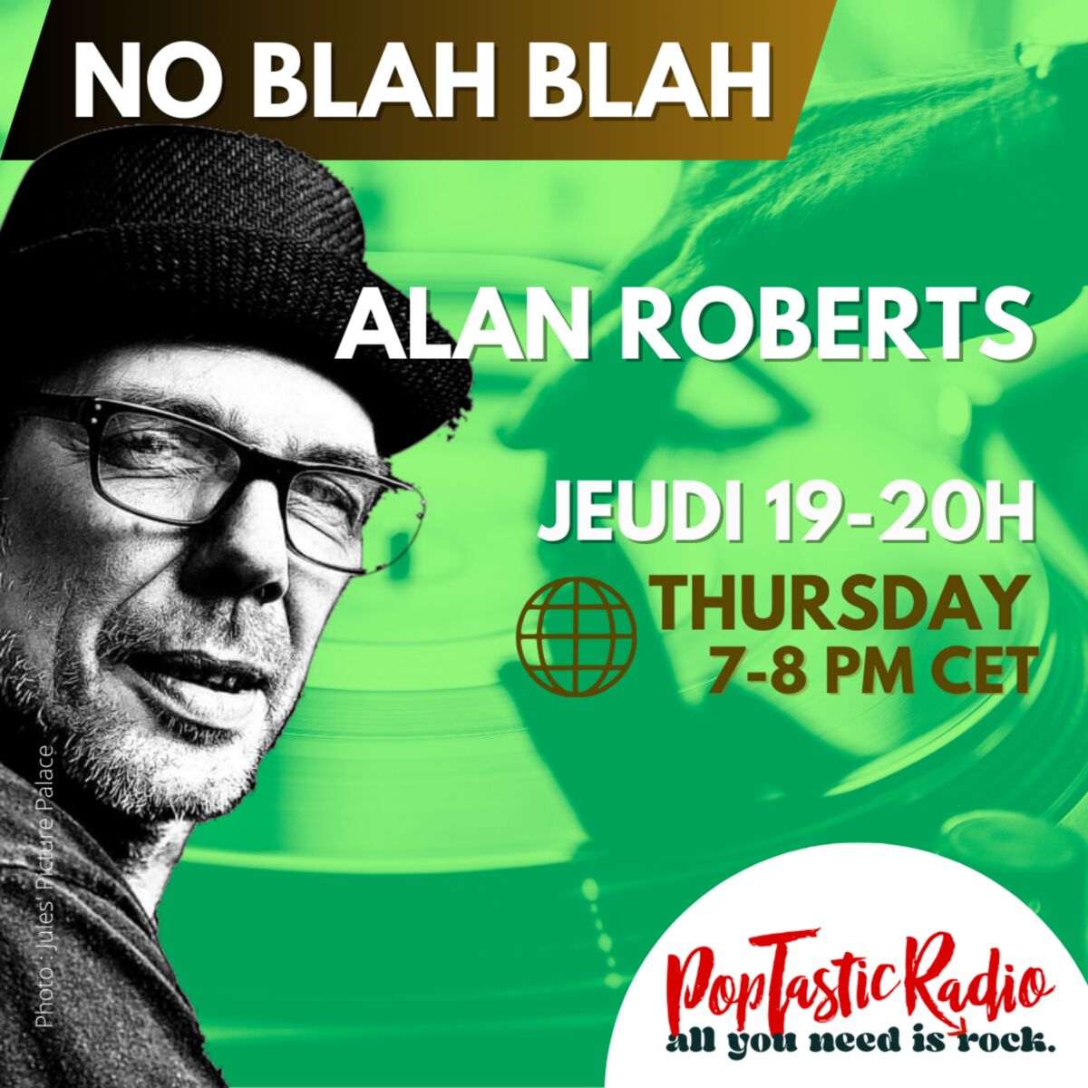 Show cover of Alan Roberts - No Blah Blah
