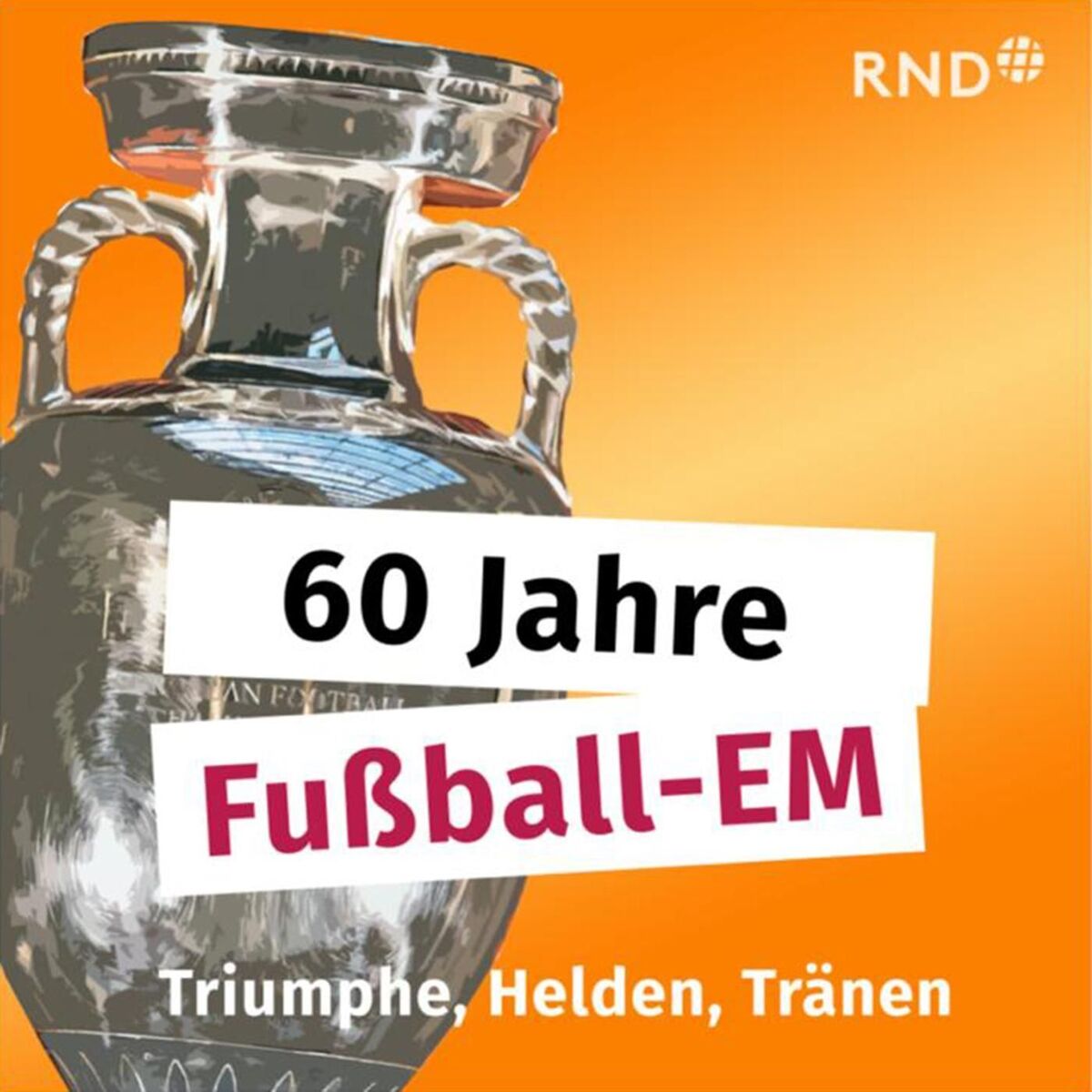 Show cover of Typen und Tränen - 60 Jahre Fußball-EM