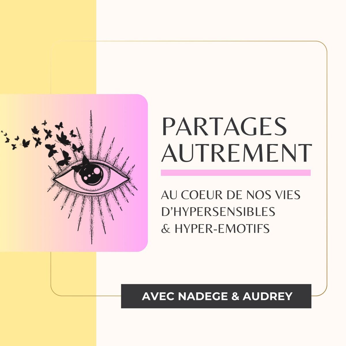 Show cover of PARTAGES AUTREMENT - Au coeur de nos vies d'hypersensibles et hyper-émotifs