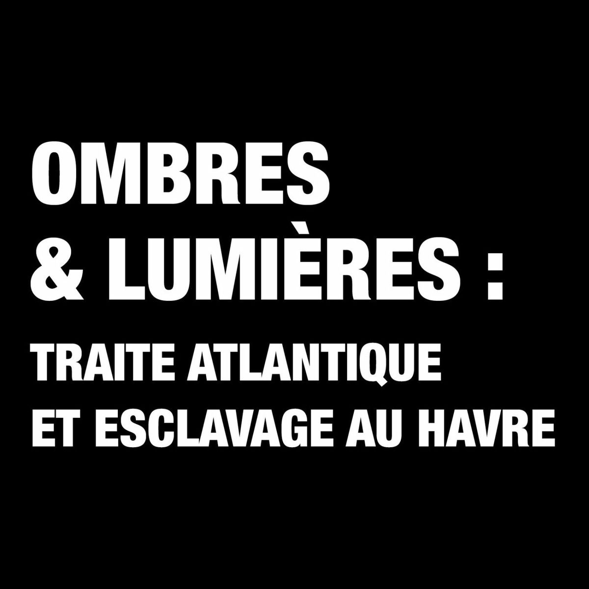 Show cover of Ombres et Lumières : traite atlantique et esclavage au Havre