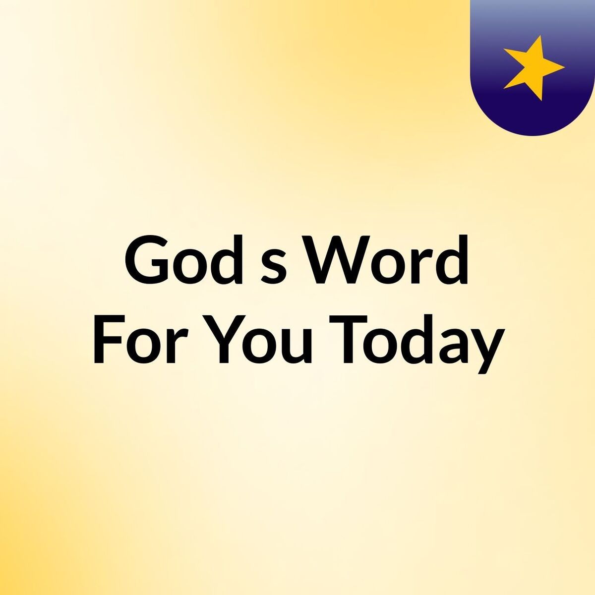 Show cover of God's Word For You Today