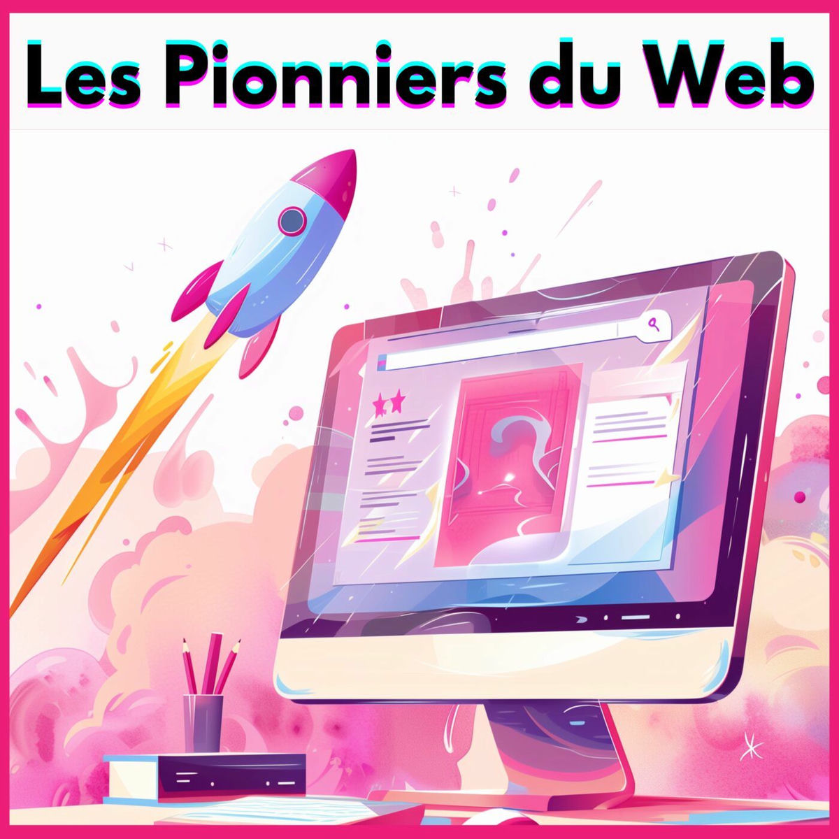 Show cover of Les Pionniers du Web