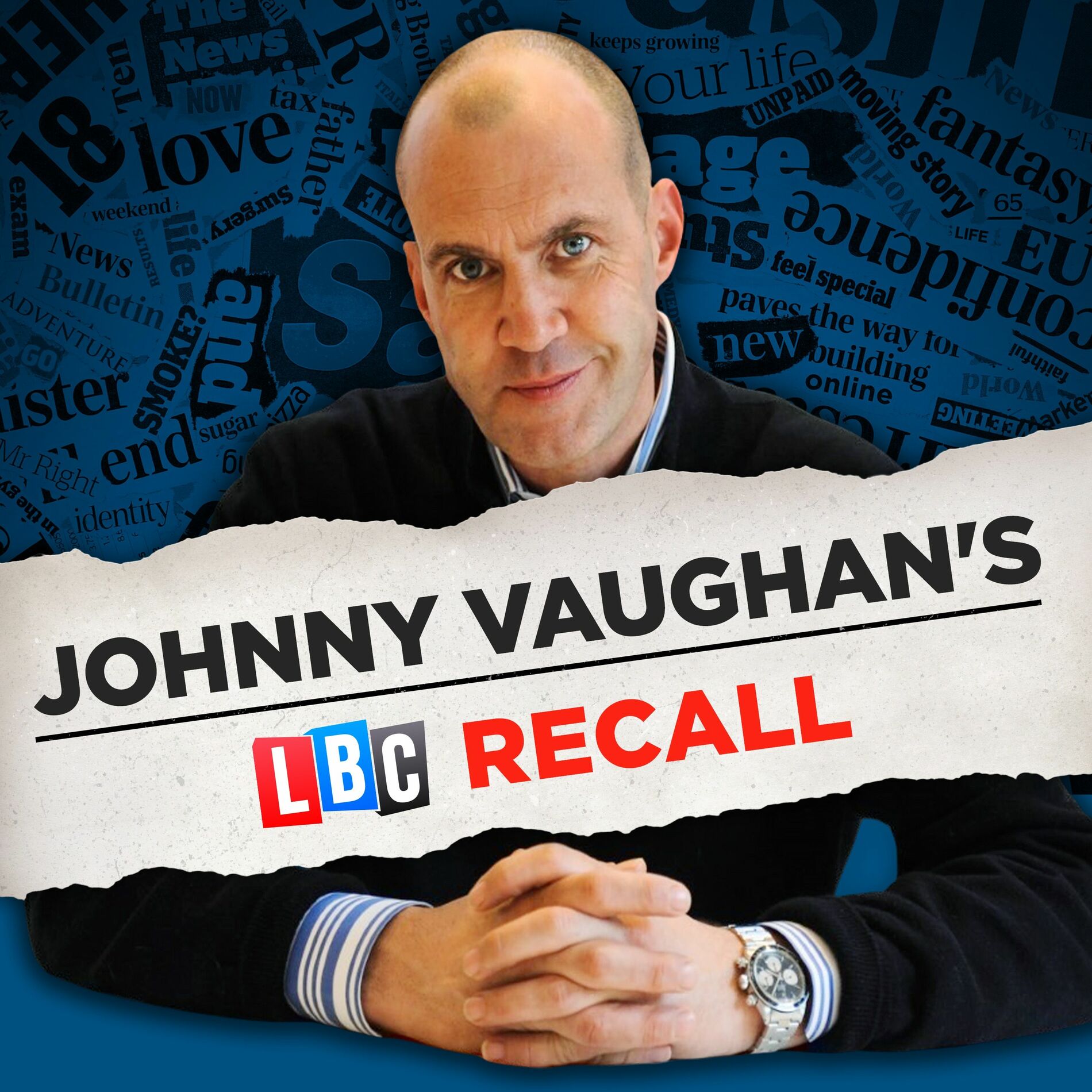 Show cover of Johnny Vaughan's LBC Recall