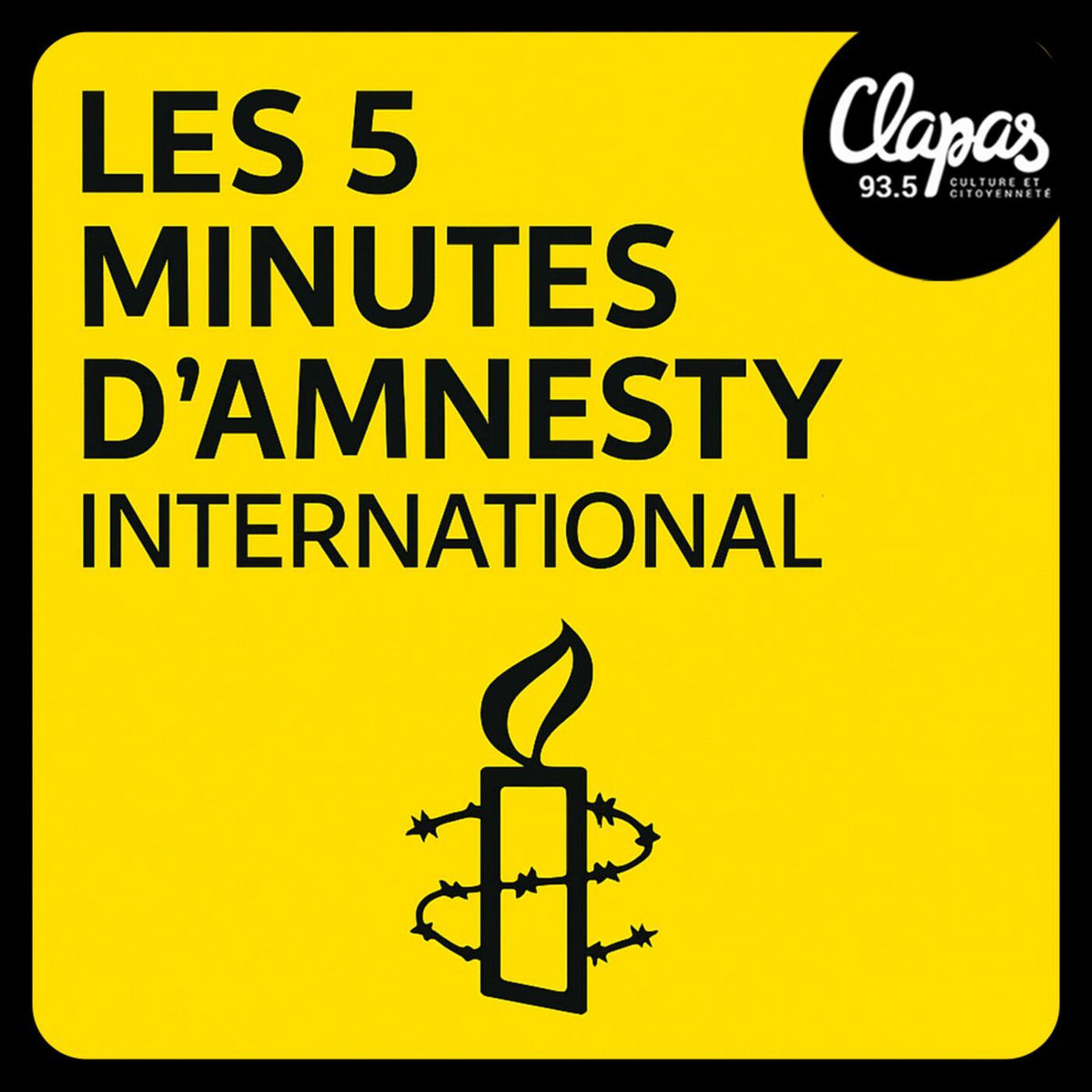 Show cover of Les 5 minutes d'Amnesty International