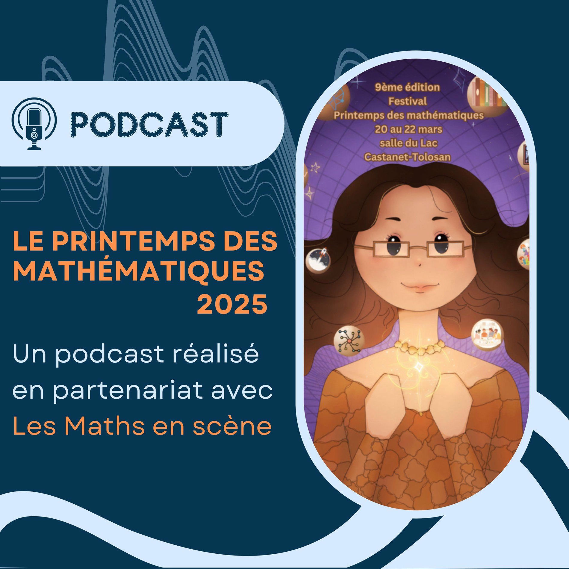 Show cover of Le printemps des Mathématiques 2025