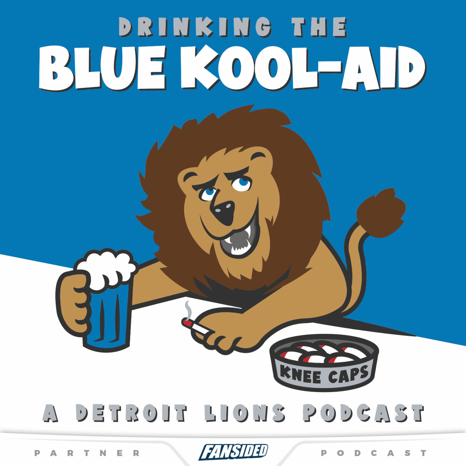 Show cover of Drinking the Blue Kool-Aid (A Detroit Lions Podcast)