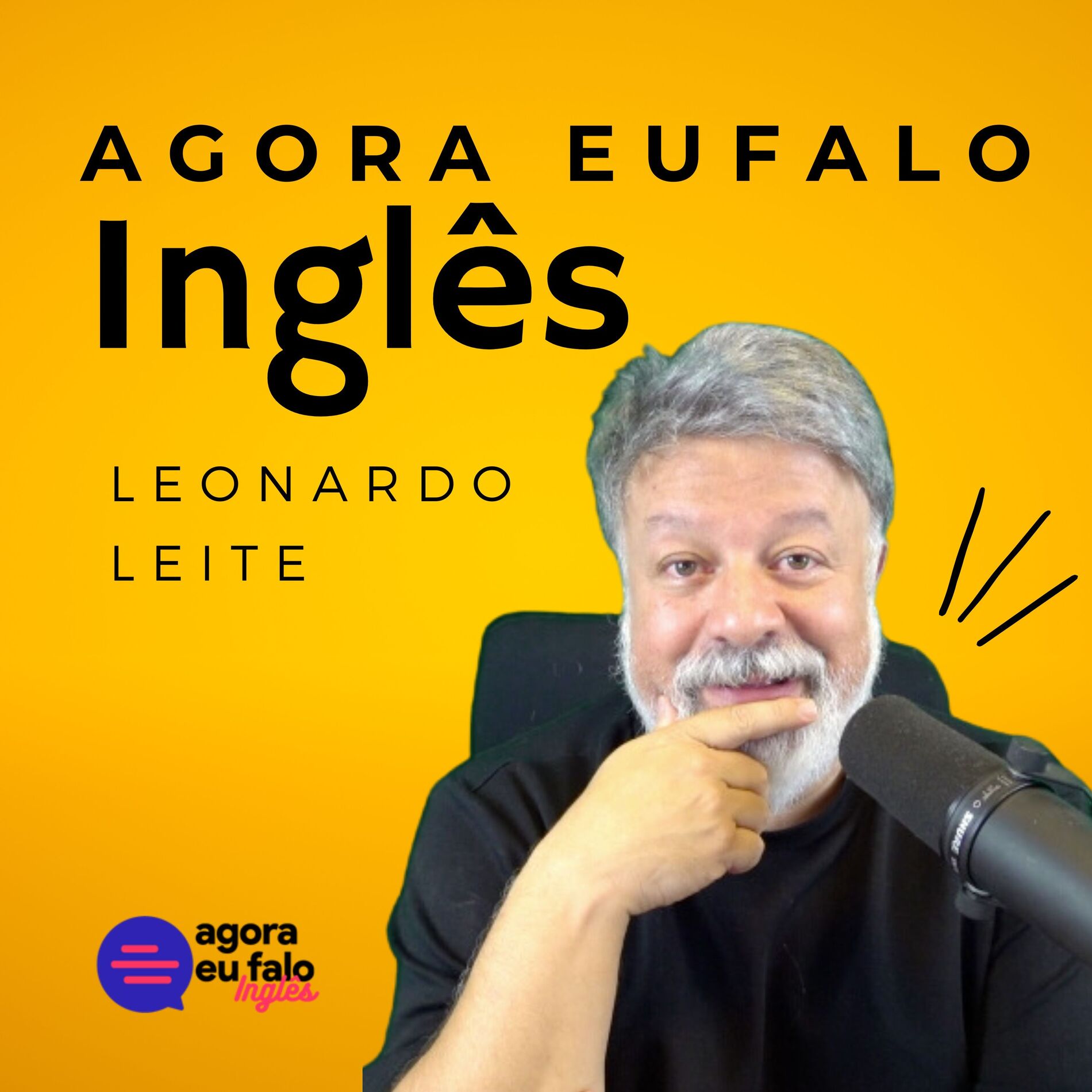 Show cover of Agora Eu Falo Inglês com Leonardo Leite