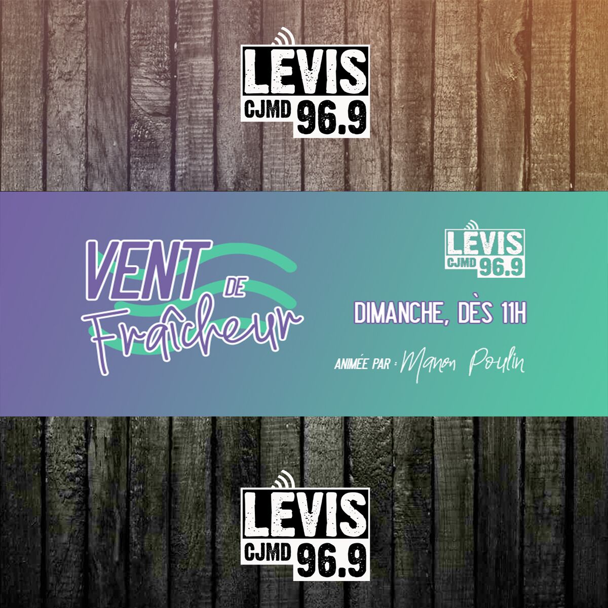 Show cover of VENT DE FRAÎCHEUR | CJMD 96,9 FM LÉVIS | L'ALTERNATIVE RADIOPHONIQUE