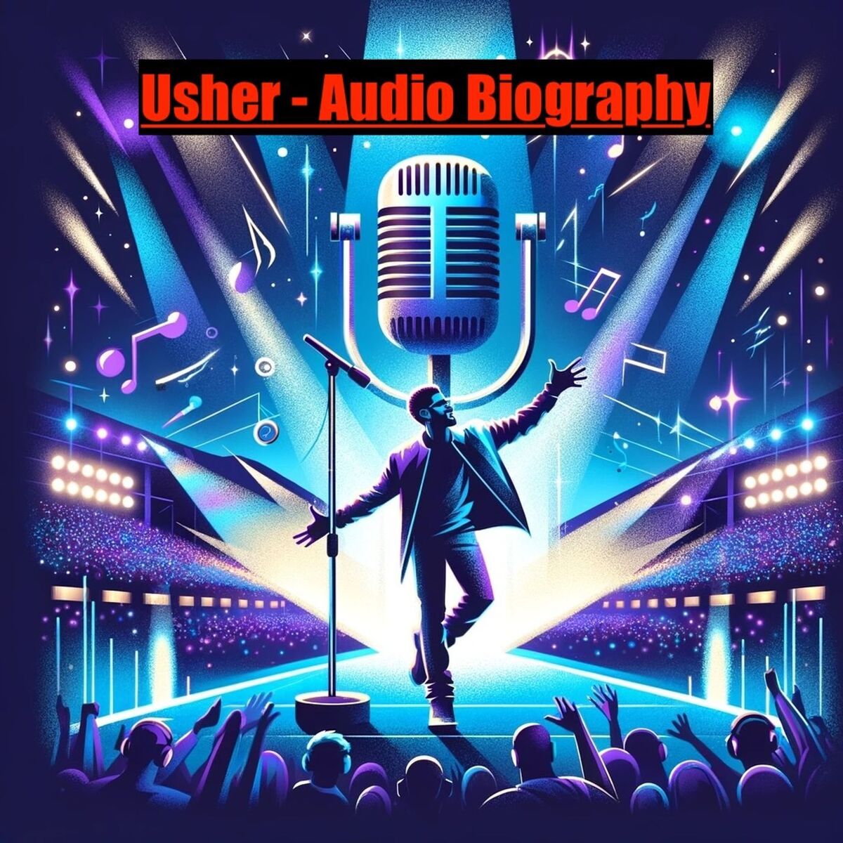 Show cover of Usher - Audio Biography
