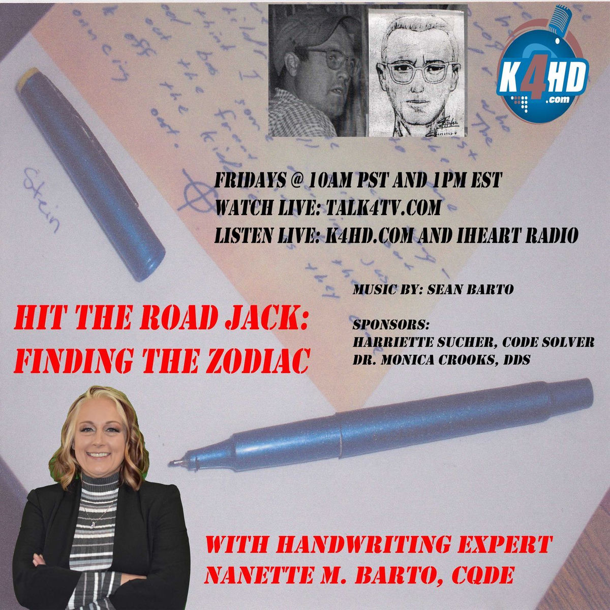 Show cover of Hit the Road Jack: Finding The Zodiac