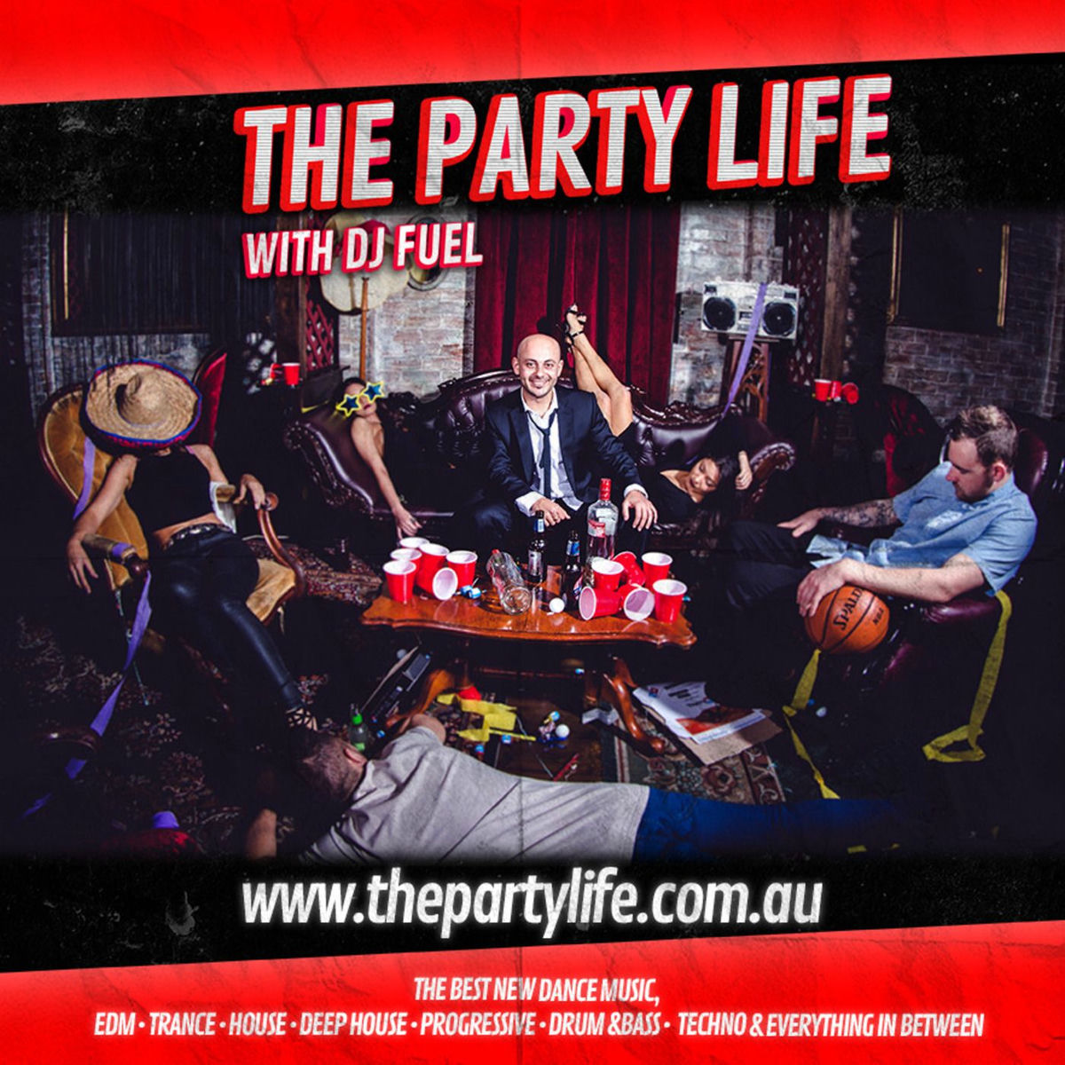 Show cover of The Party Life (Radio Show)