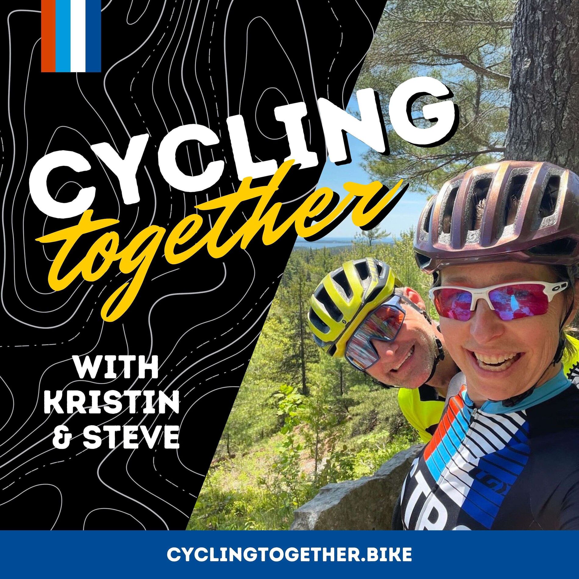 Show cover of Cycling Together with Kristin & Steve