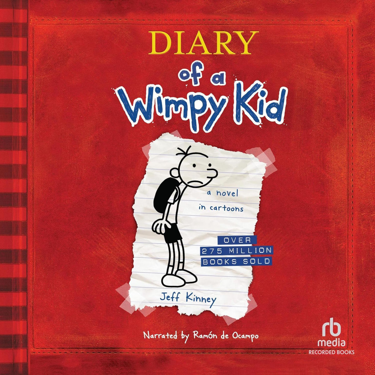 Show cover of Diary of a Wimpy Kid by Jeff Kinney, Book Summary, Podcast, English