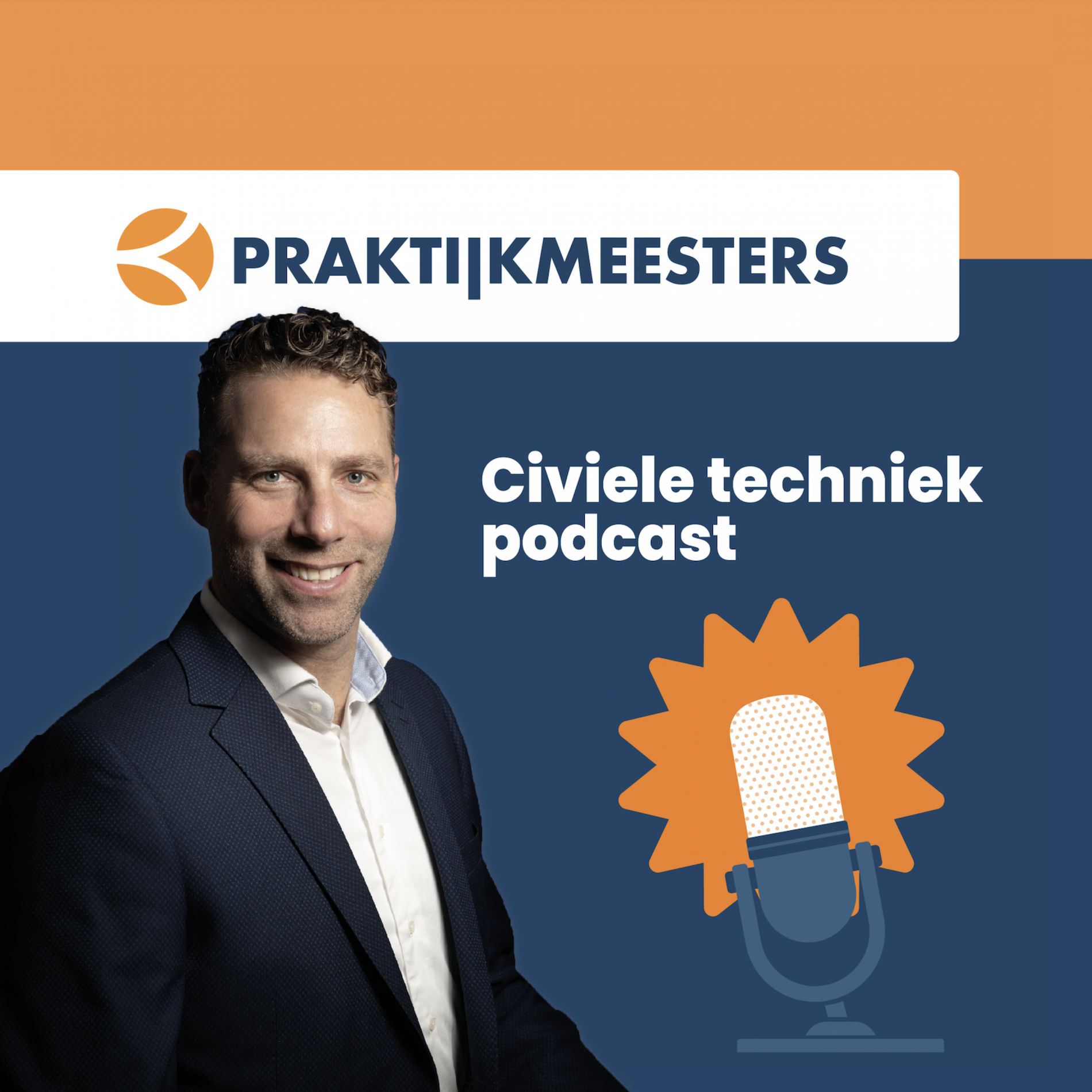 Show cover of Praktijkmeesters civiele techniek podcast