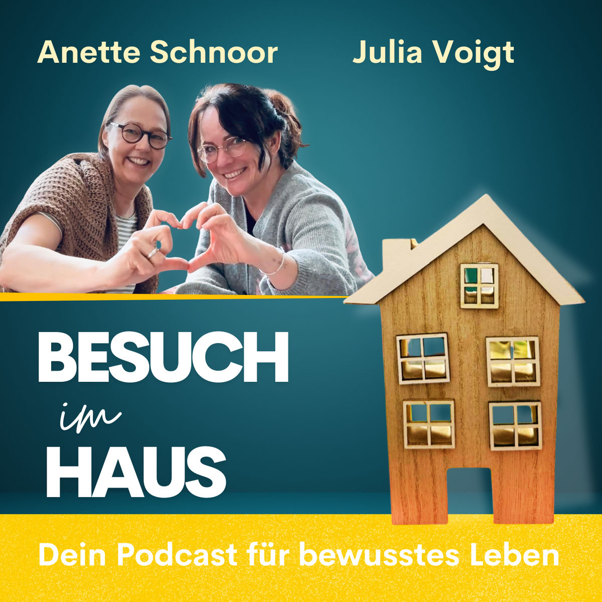 Show cover of Besuch im Haus – Dein Podcast für ein bewusstes Leben