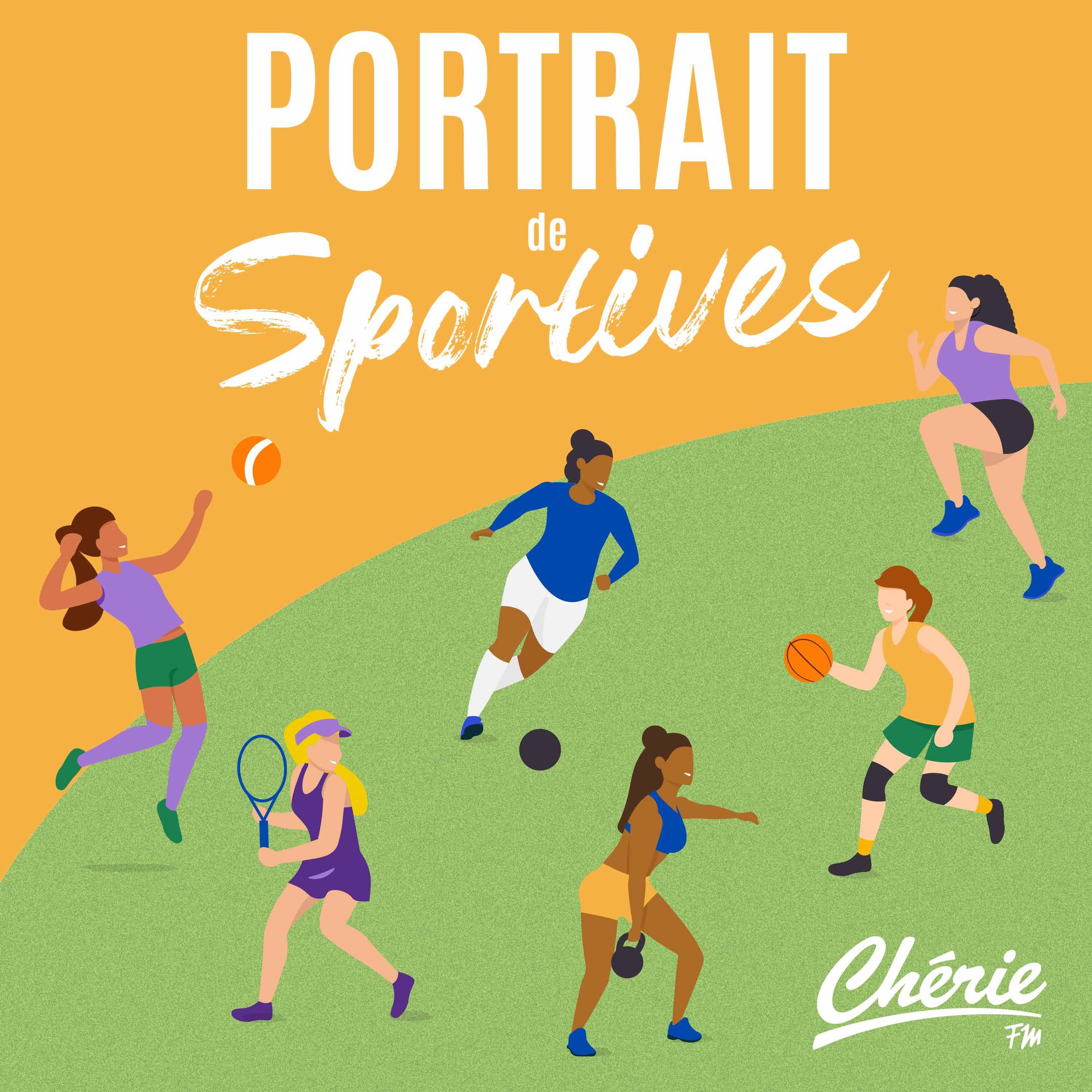 Show cover of Portraits de sportives
