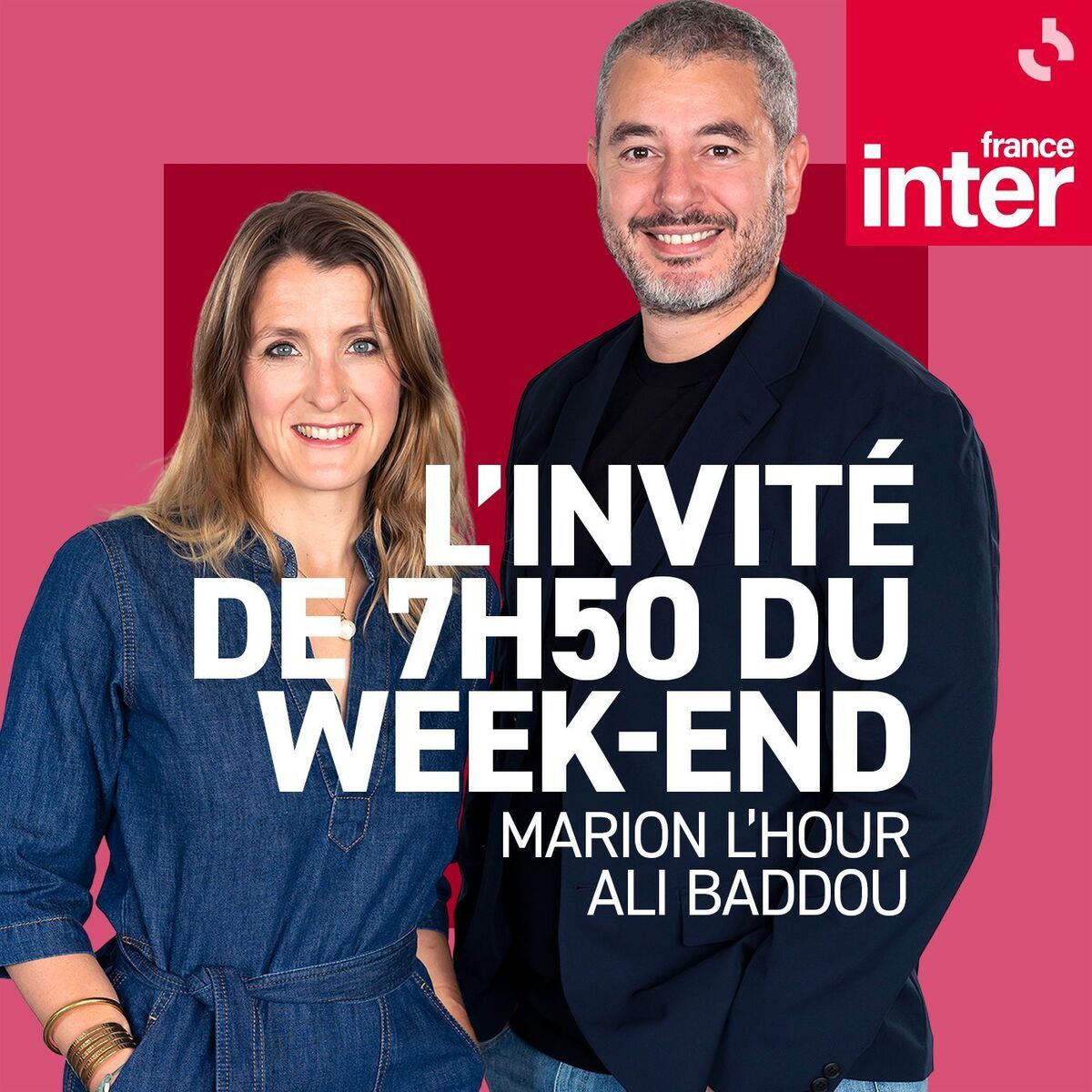 Show cover of L'invité de 7h50 du week-end