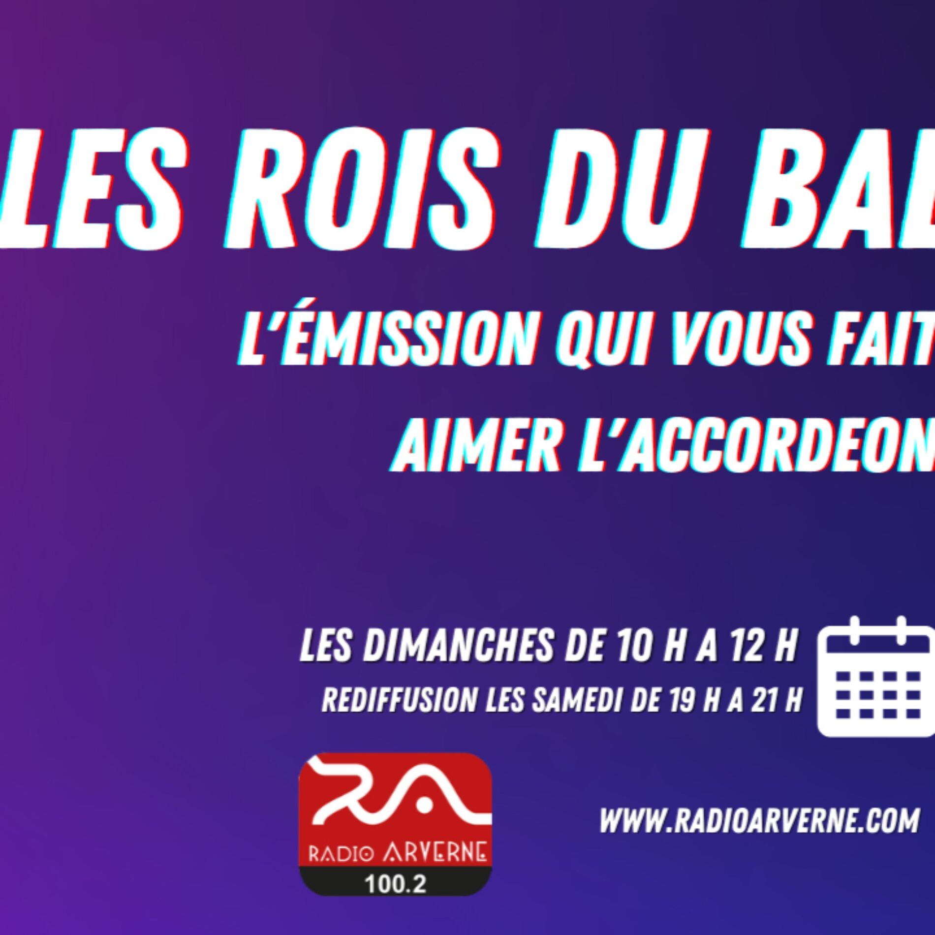 Show cover of Les Rois du bal - Le meilleur de l'accordéon sur Radio Arverne