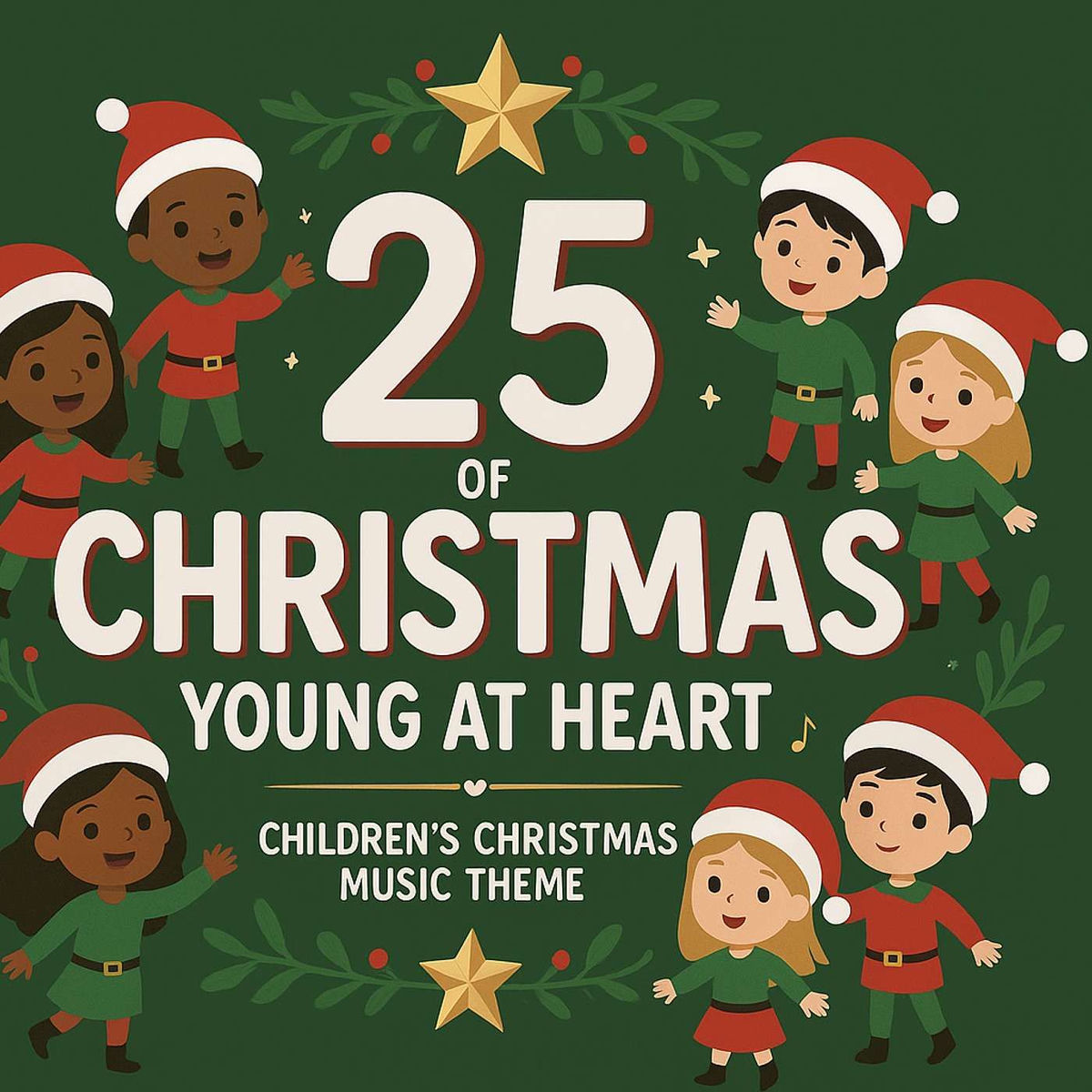 Show cover of 25 Songs of Christmas: Young At Heart  2025