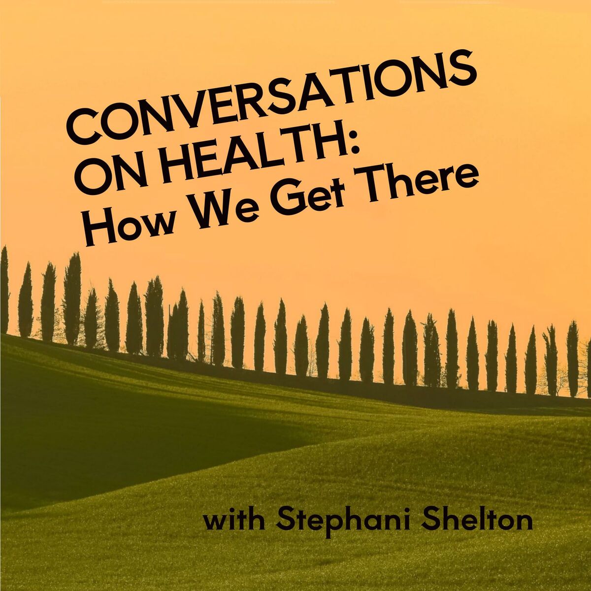 Show cover of Conversations on Health: How We Get There - with Stephani Shelton