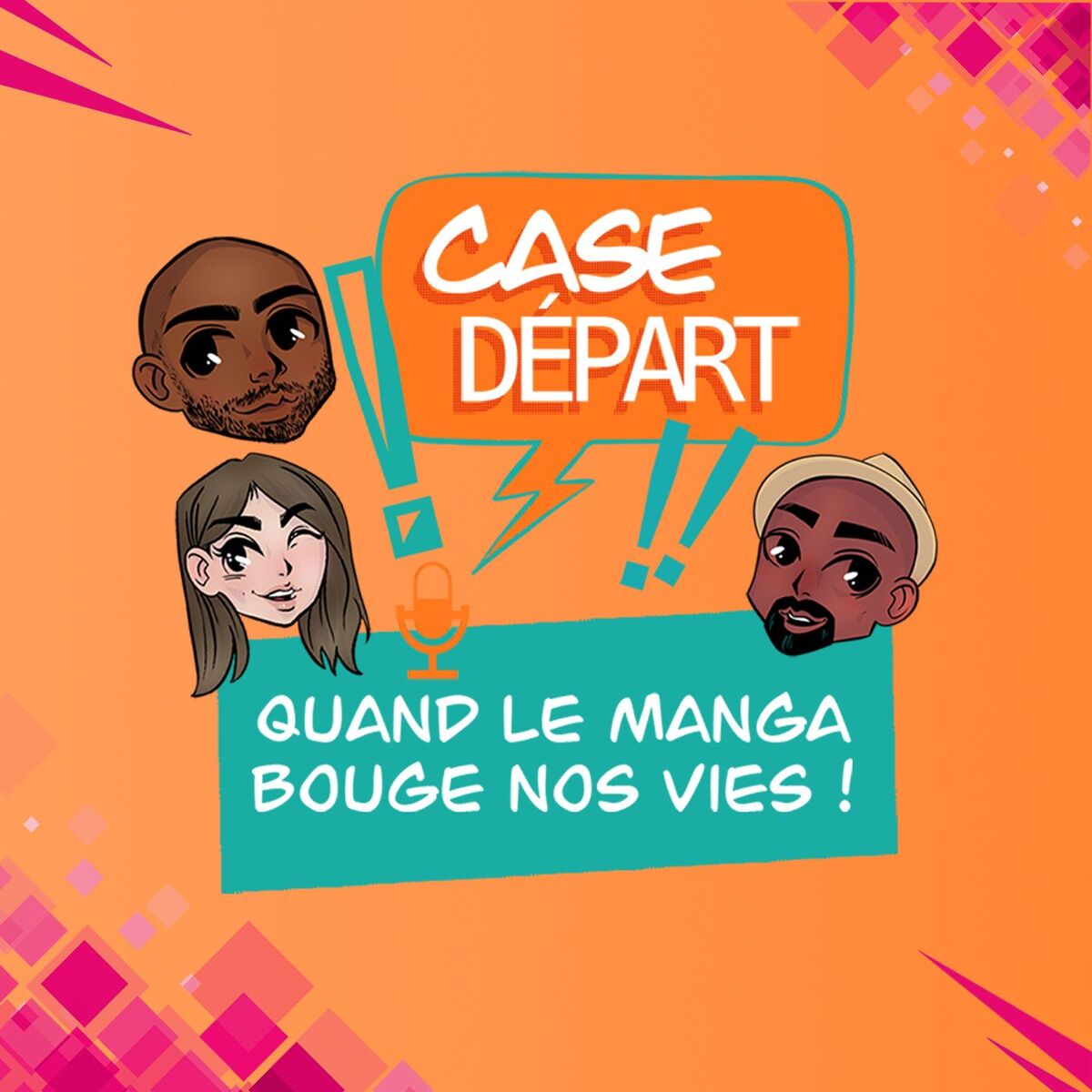 Show cover of Case Départ - Le podcast manga et développement personnel