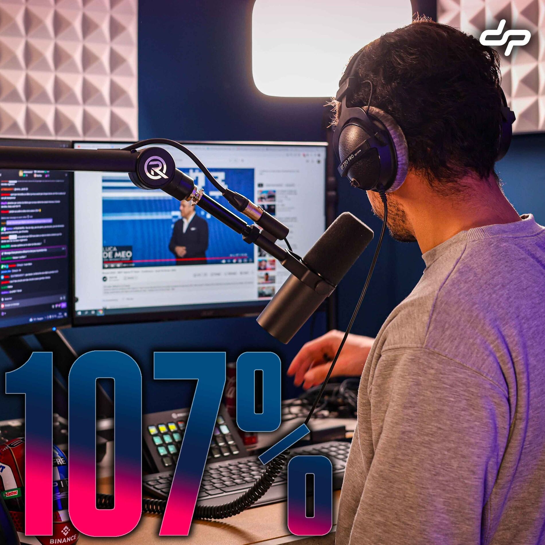 Show cover of 107% - LE TALK F1 QUI PREND LE TEMPS