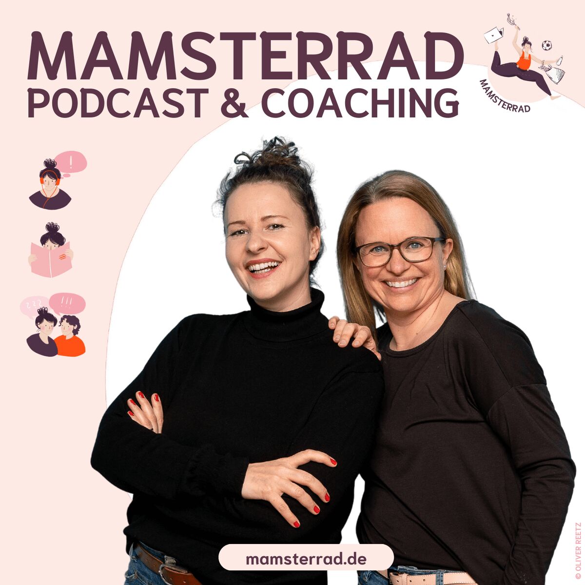 Show cover of MAMSTERRAD - Der Podcast Quickie für Mamas
