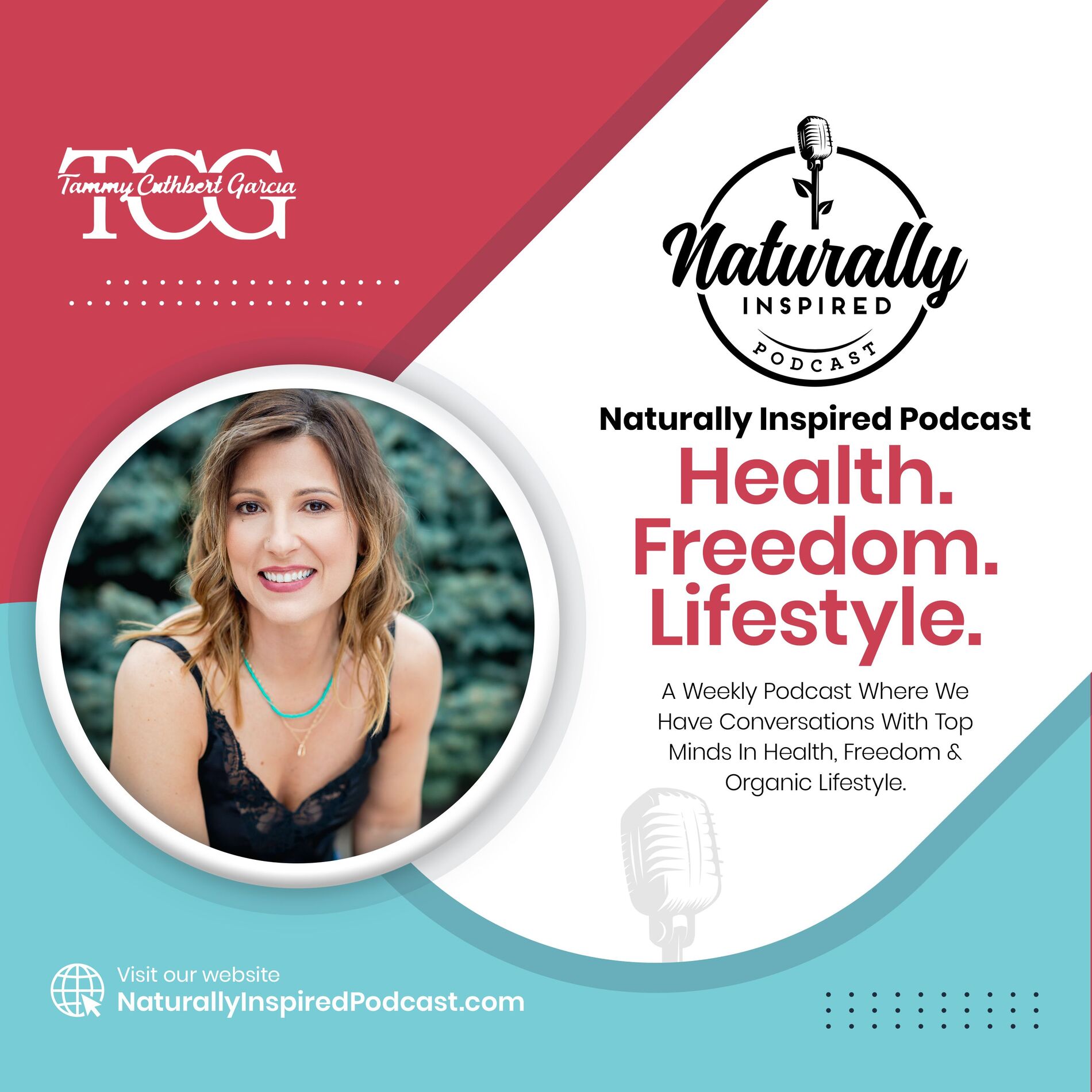 Show cover of Naturally Inspired Podcast:  Health. Freedom. Lifestyle.