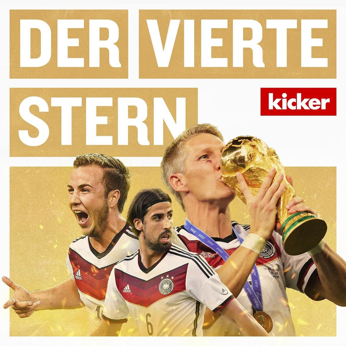 Show cover of Der vierte Stern - der kicker-Podcast zur WM 2014
