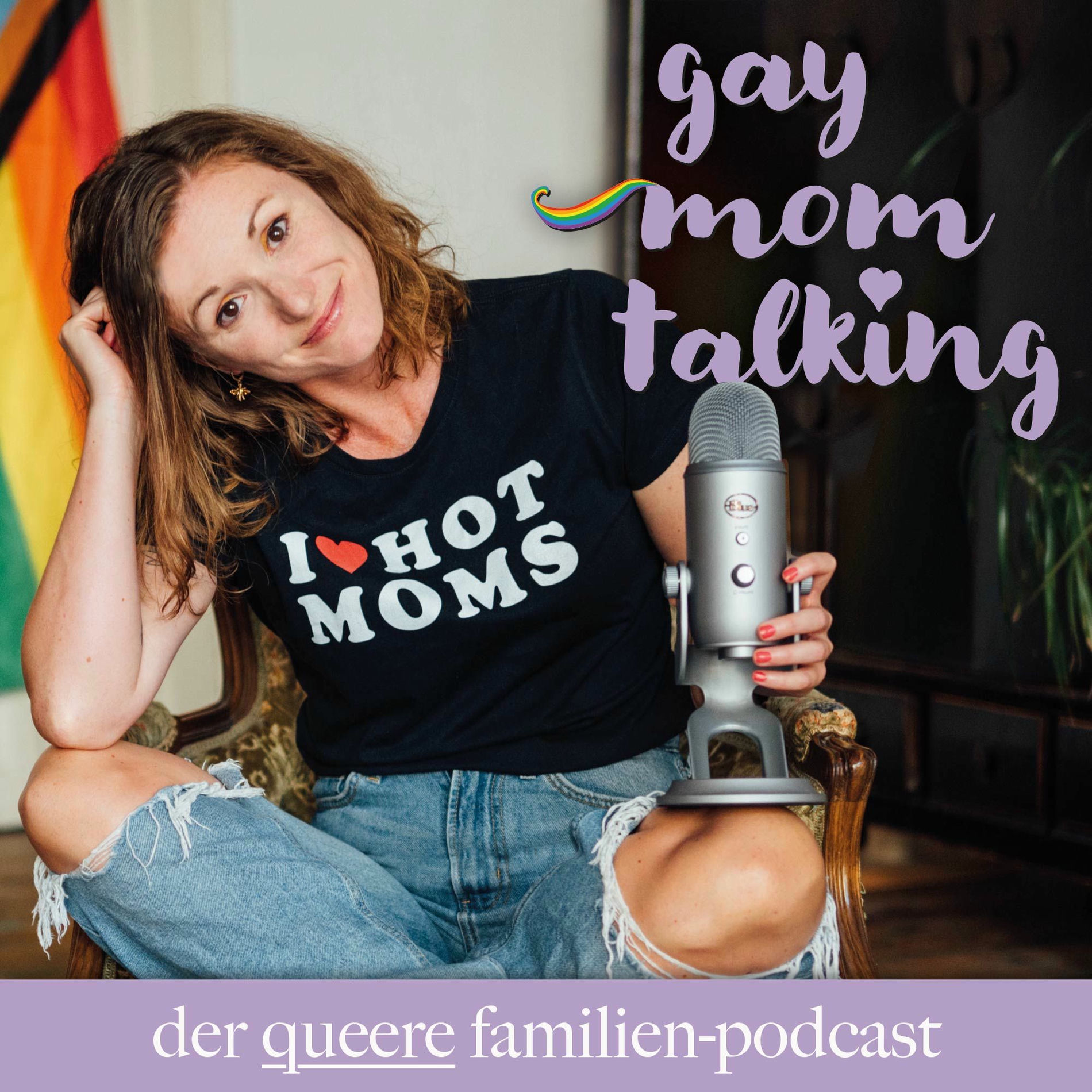 Show cover of Gay Mom Talking, der queere Familien-Podcast
