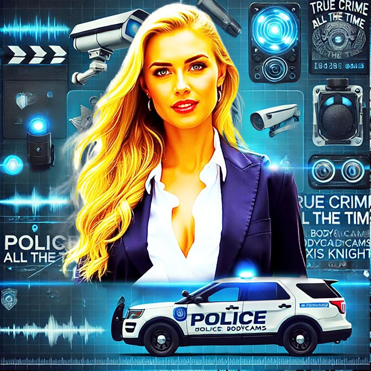 Show cover of True Crime All the Time: Police Interrogations, Bodycams, and Investigations