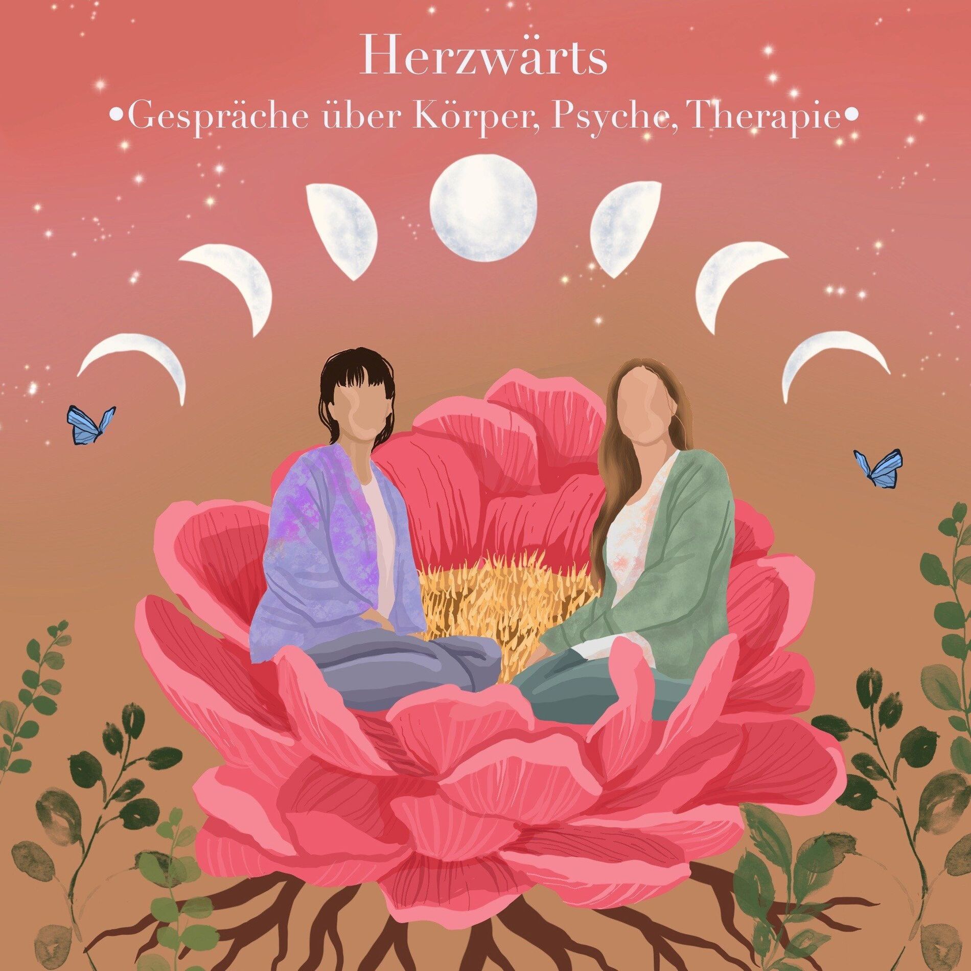 Show cover of Herzwärts ᛫ Gespräche über Körper, Psyche, Therapie ᛫