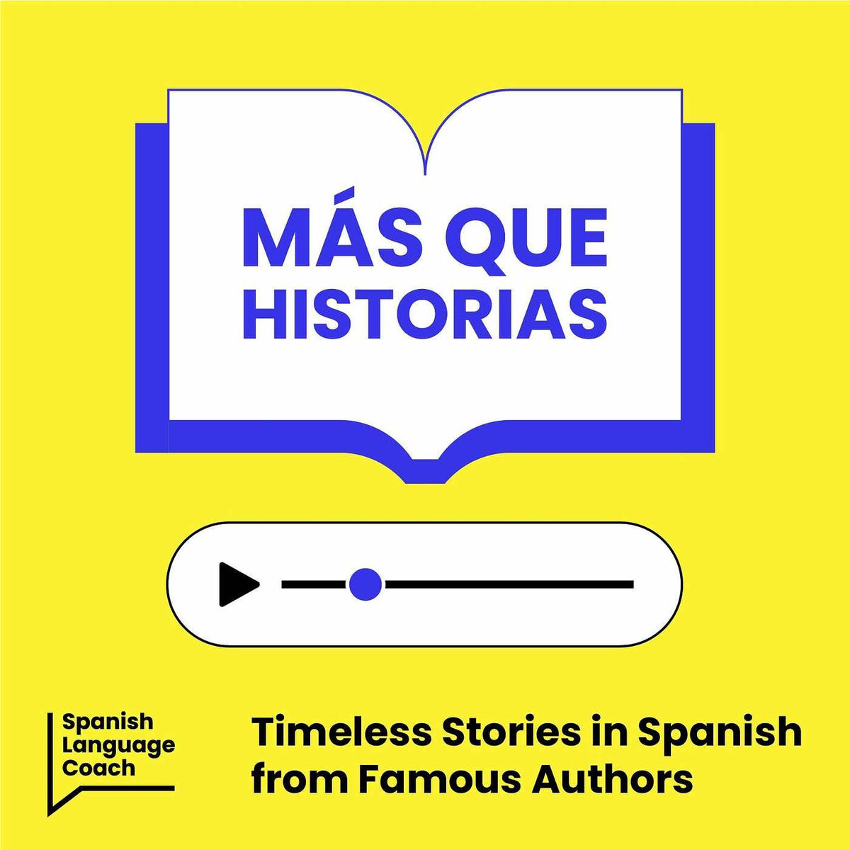 Show cover of Más que Historias - Stories to Improve your Spanish